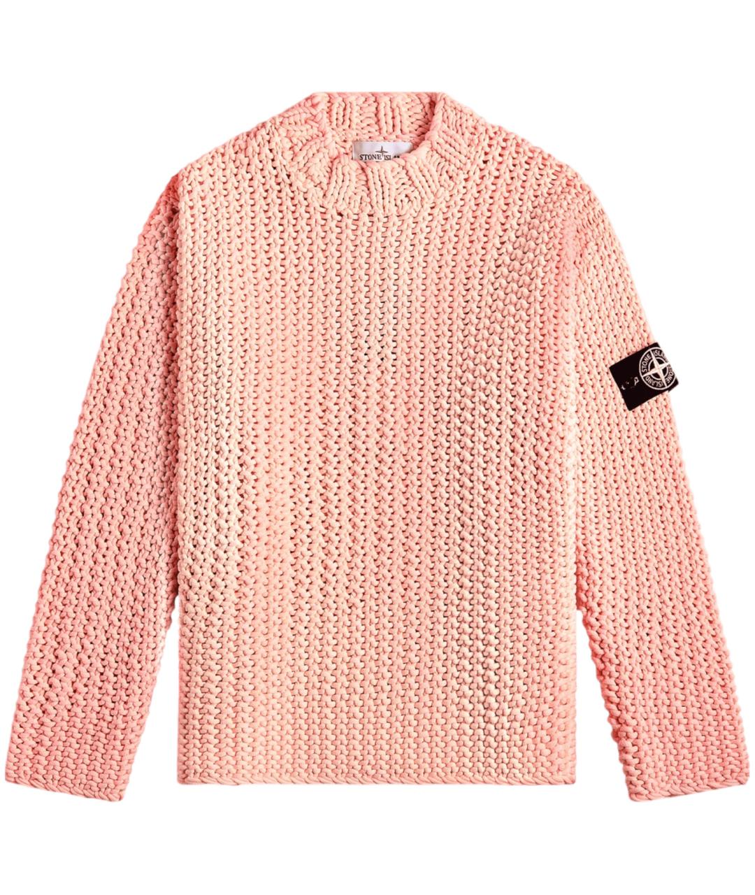 STONE ISLAND Белый вискозный джемпер / свитер, фото 1