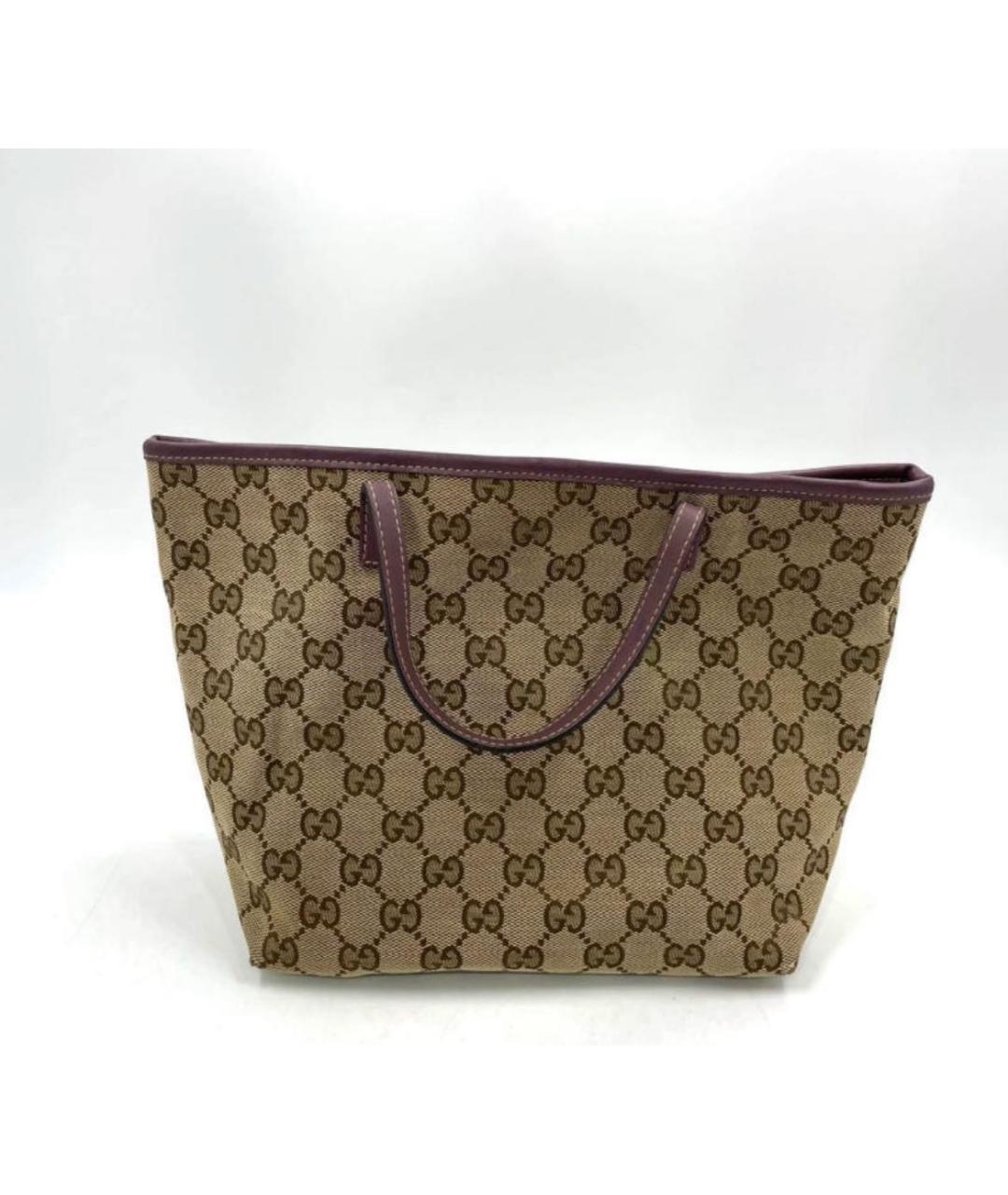 GUCCI Бежевая сумка с короткими ручками, фото 2