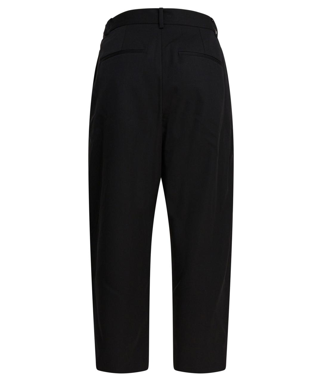ISABEL MARANT Черные шерстяные прямые брюки, фото 2