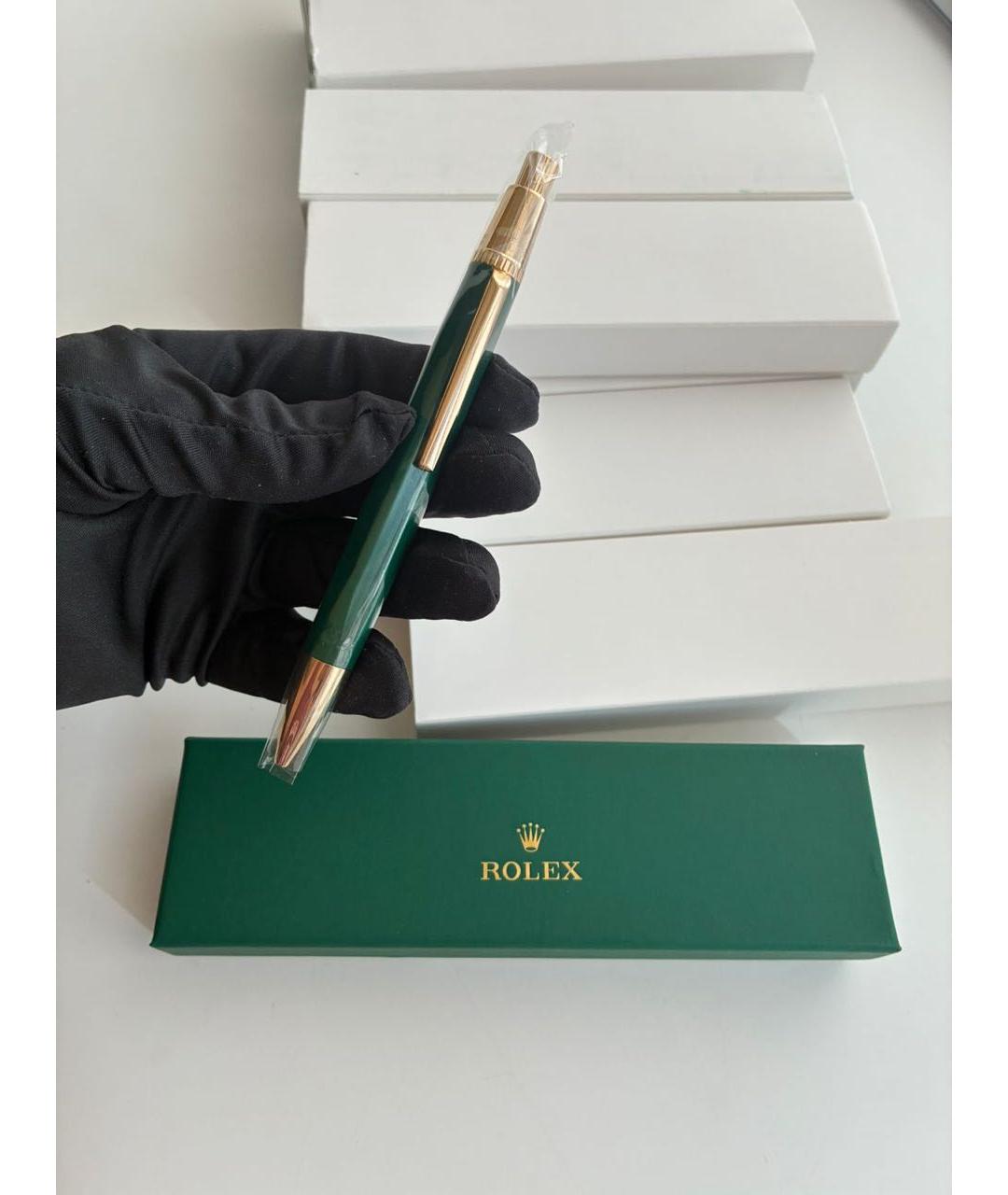 ROLEX Зеленая шариковая ручка, фото 5