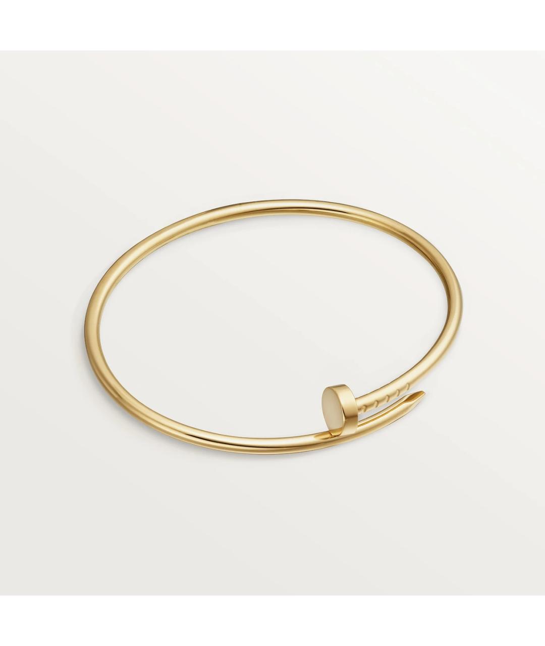 CARTIER Желтый браслет из желтого золота, фото 4