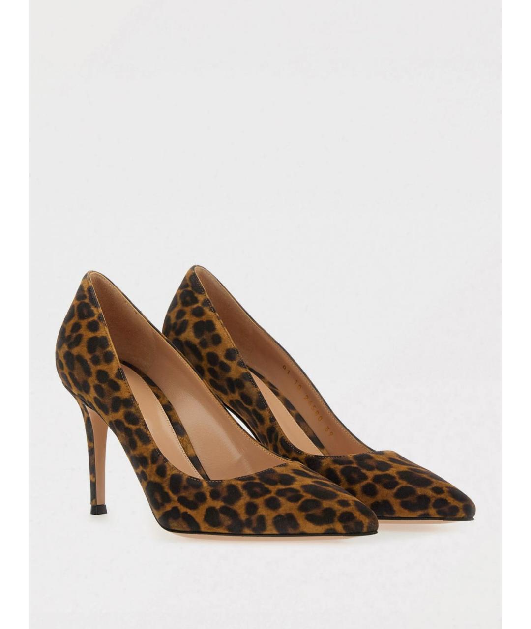 GIANVITO ROSSI Коричневые туфли, фото 2