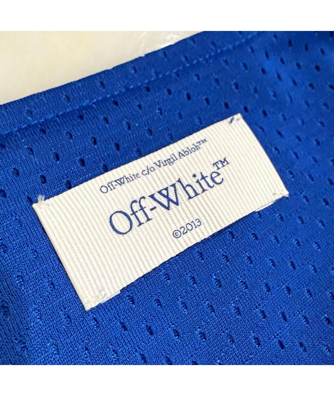OFF-WHITE Синяя кэжуал рубашка, фото 7
