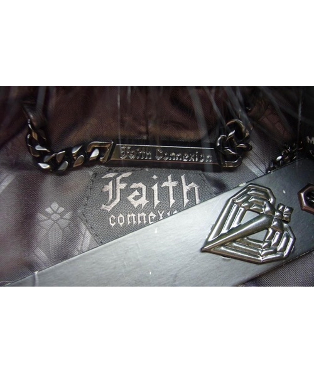 FAITH CONNEXION Черный кожаный жилет, фото 5