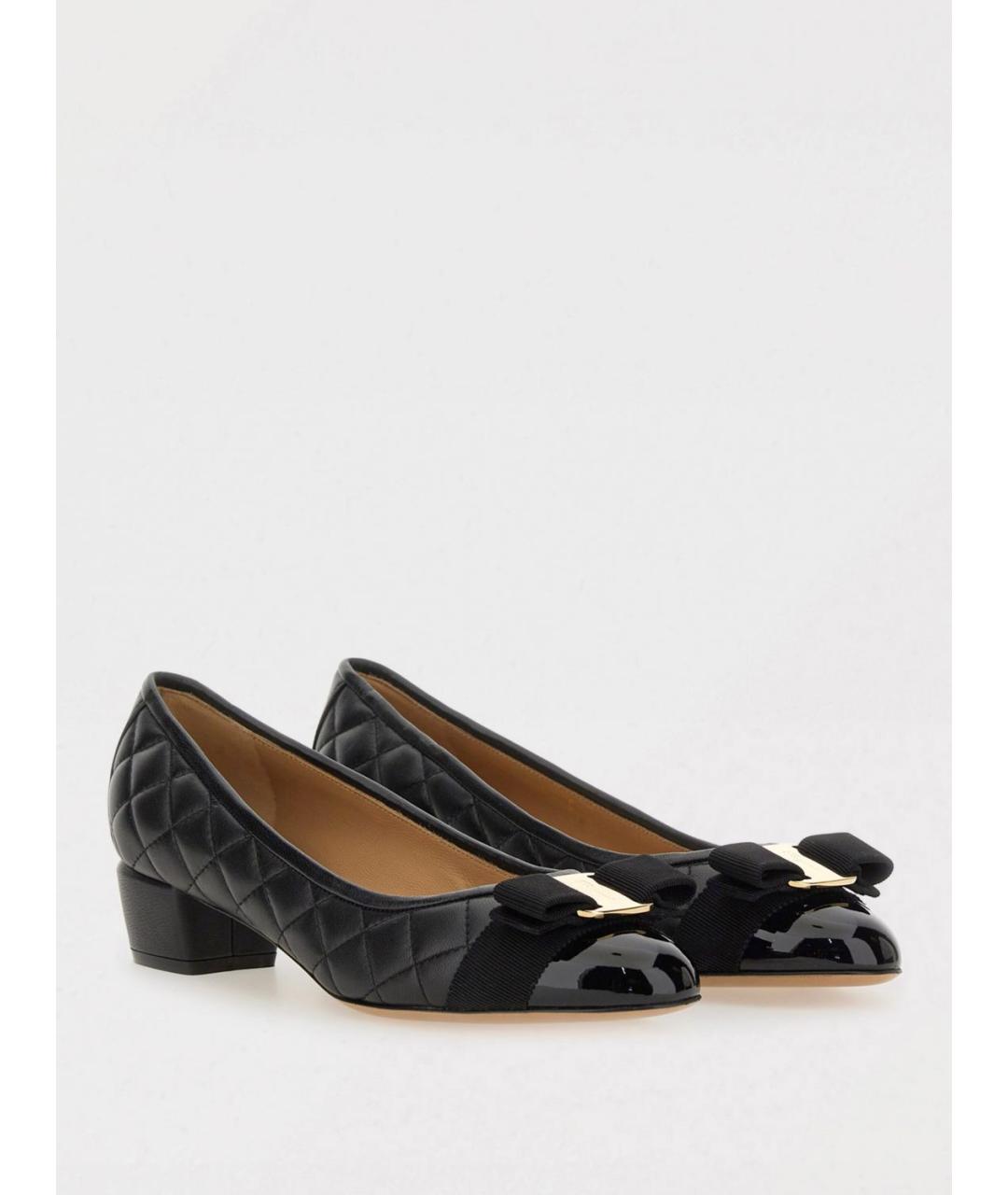 FERRAGAMO Черные туфли, фото 2