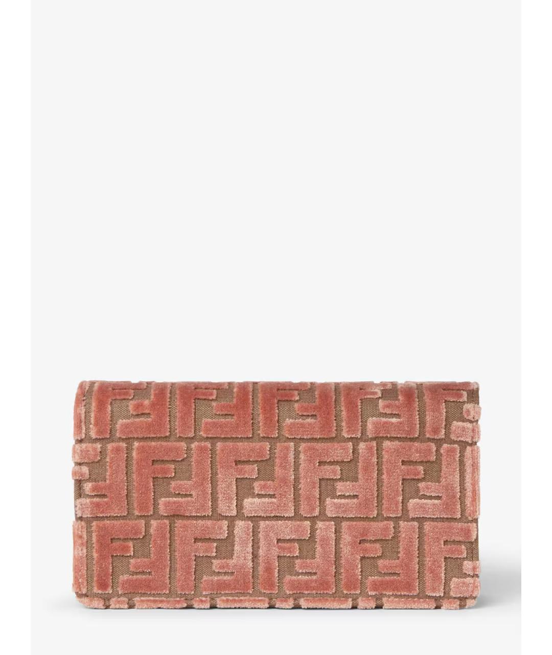 FENDI Розовая сумка тоут, фото 3