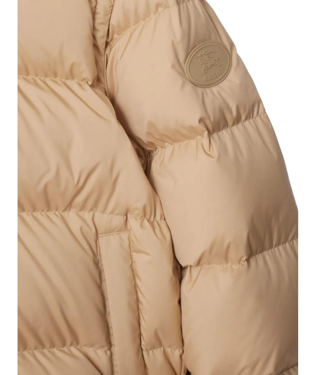 BURBERRY Бежевый пуховик, фото 5