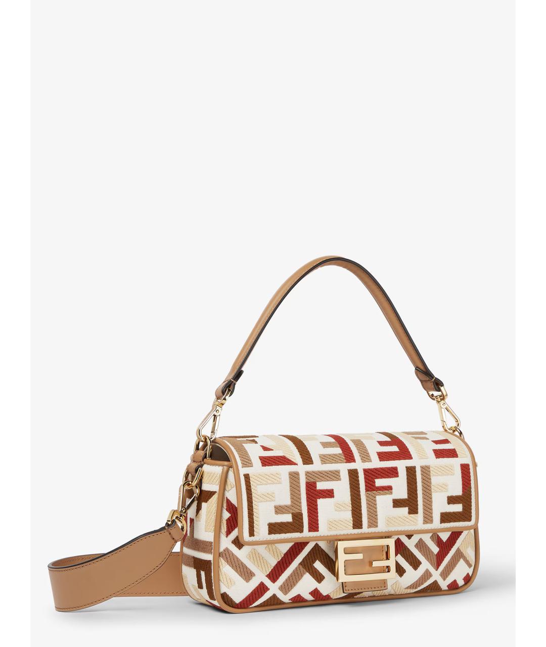 FENDI Бежевая сумка тоут, фото 2