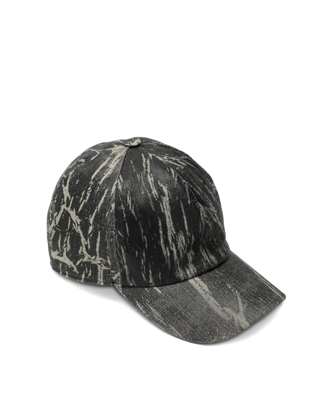 RICK OWENS DRKSHDW Серая хлопковая кепка/бейсболка, фото 3
