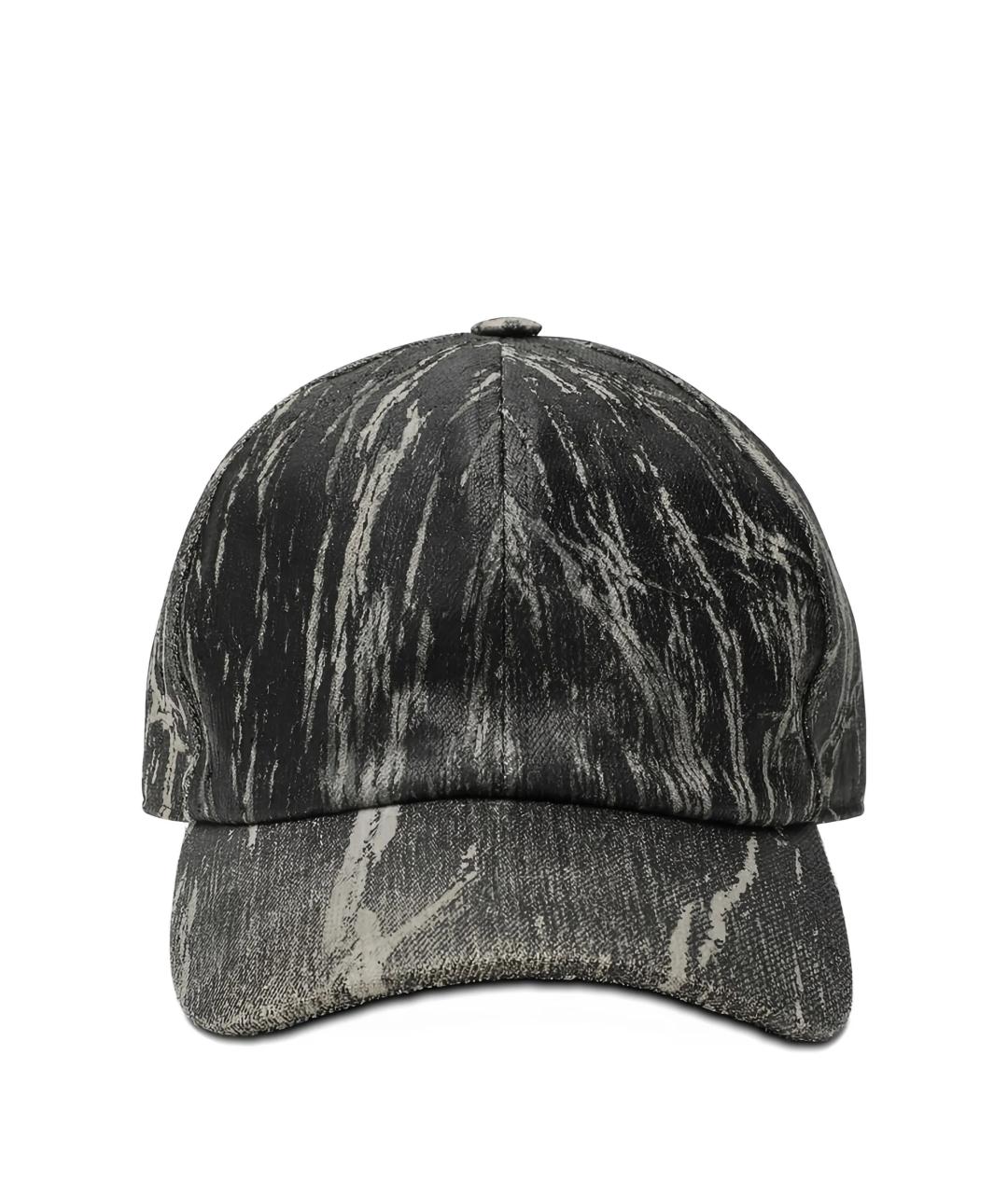 RICK OWENS DRKSHDW Серая хлопковая кепка/бейсболка, фото 1