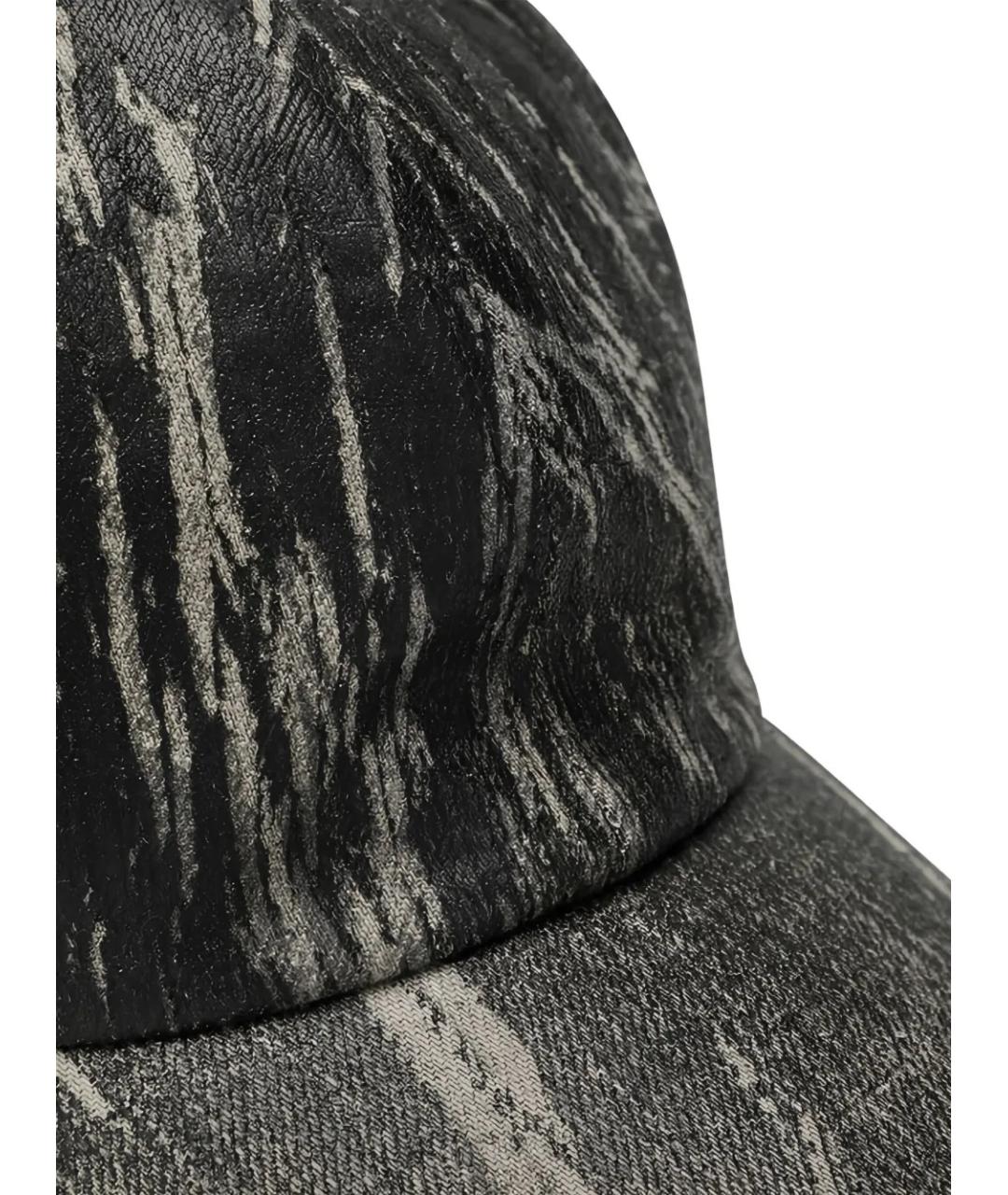 RICK OWENS DRKSHDW Серая хлопковая кепка/бейсболка, фото 4