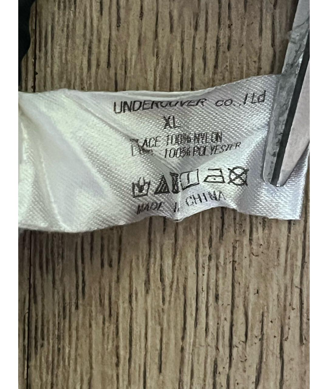 UNDERCOVER Черная полиэстеровая куртка, фото 7