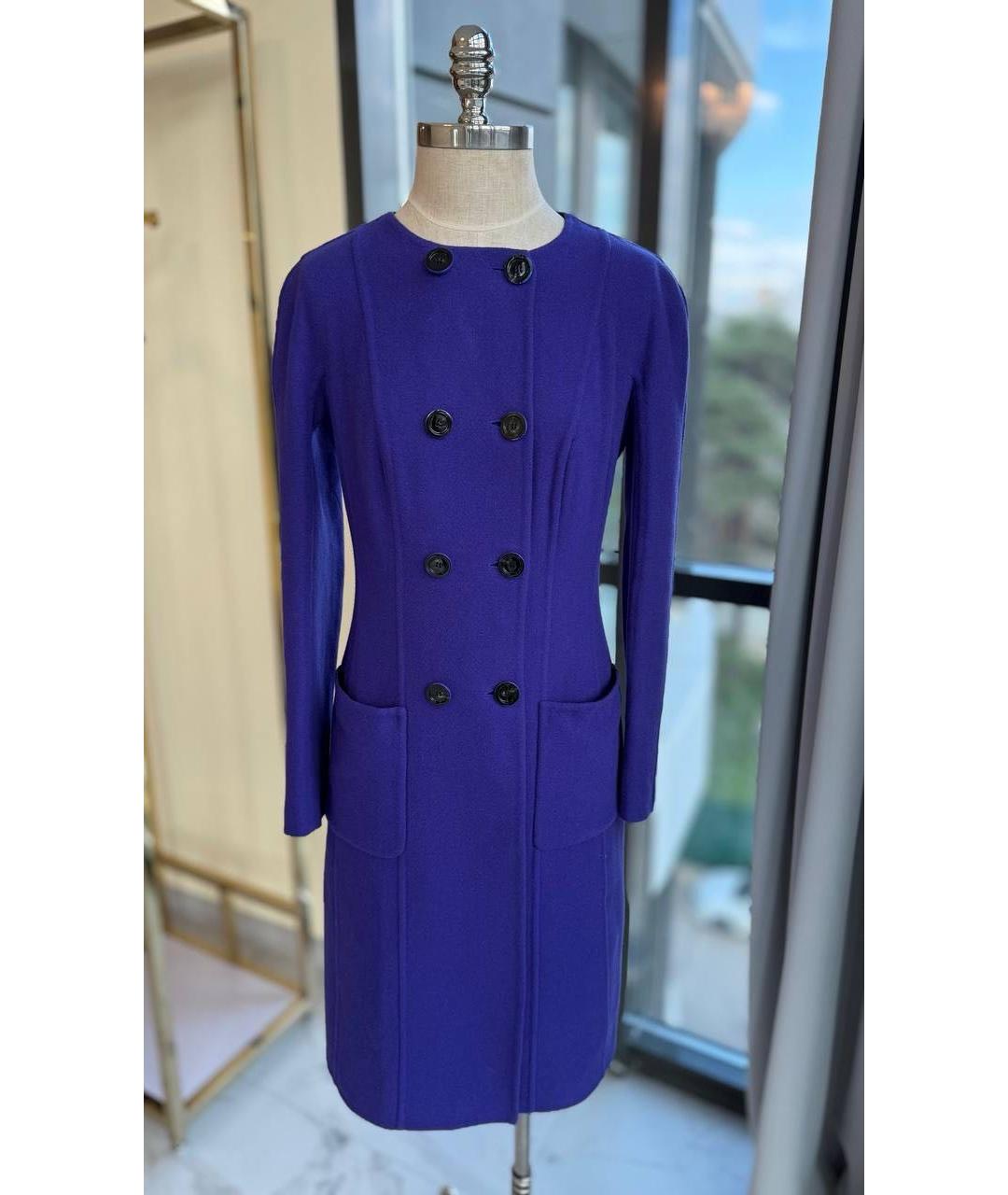 CHRISTIAN DIOR Фиолетовое пальто, фото 9