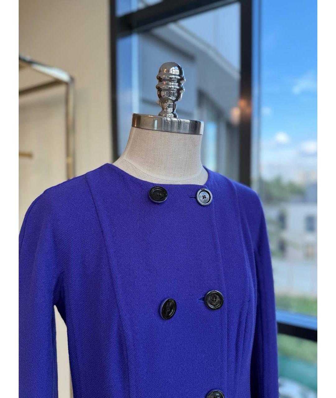 CHRISTIAN DIOR Фиолетовое пальто, фото 8