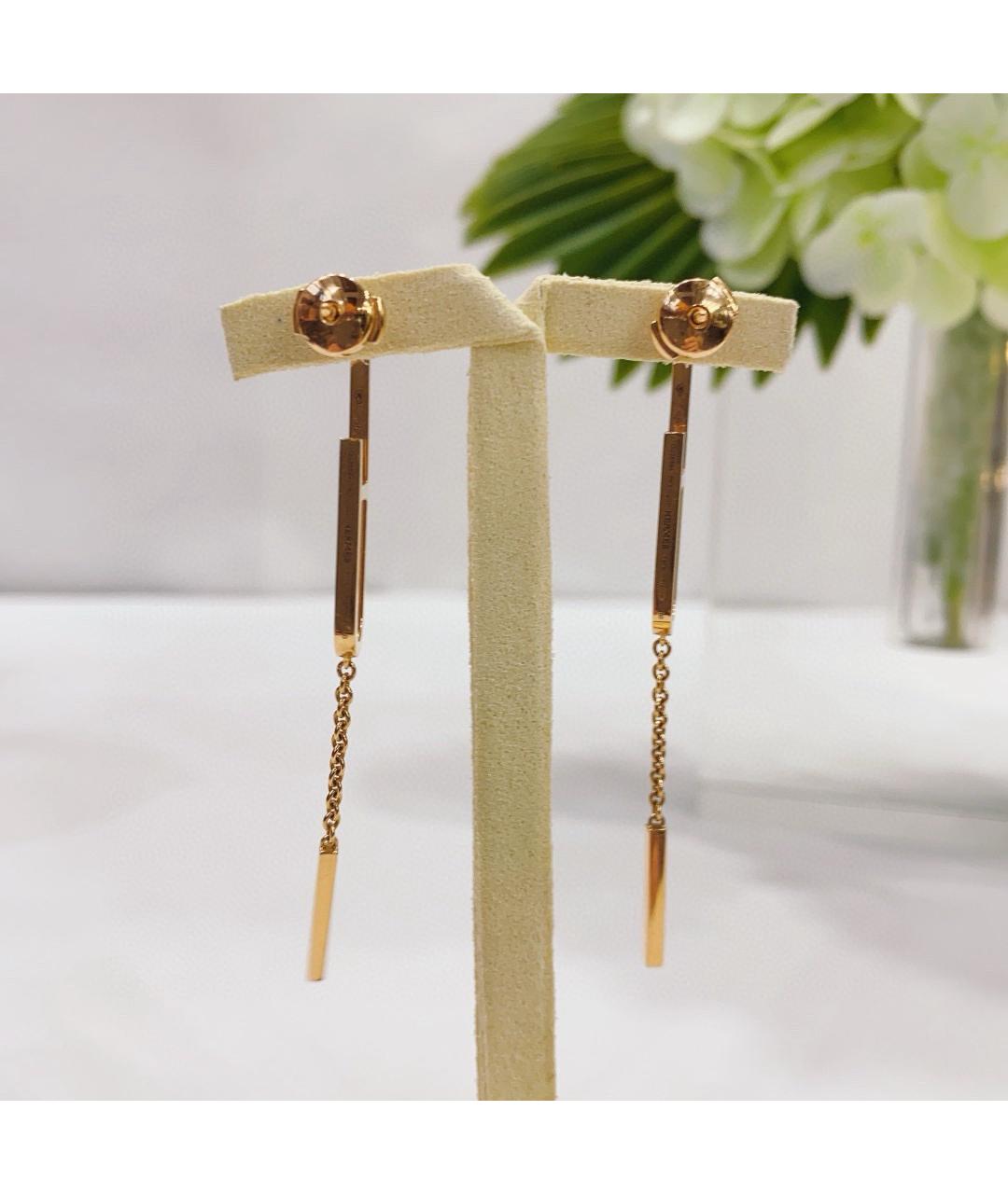 HERMES Золотые серьги из розового золота, фото 4