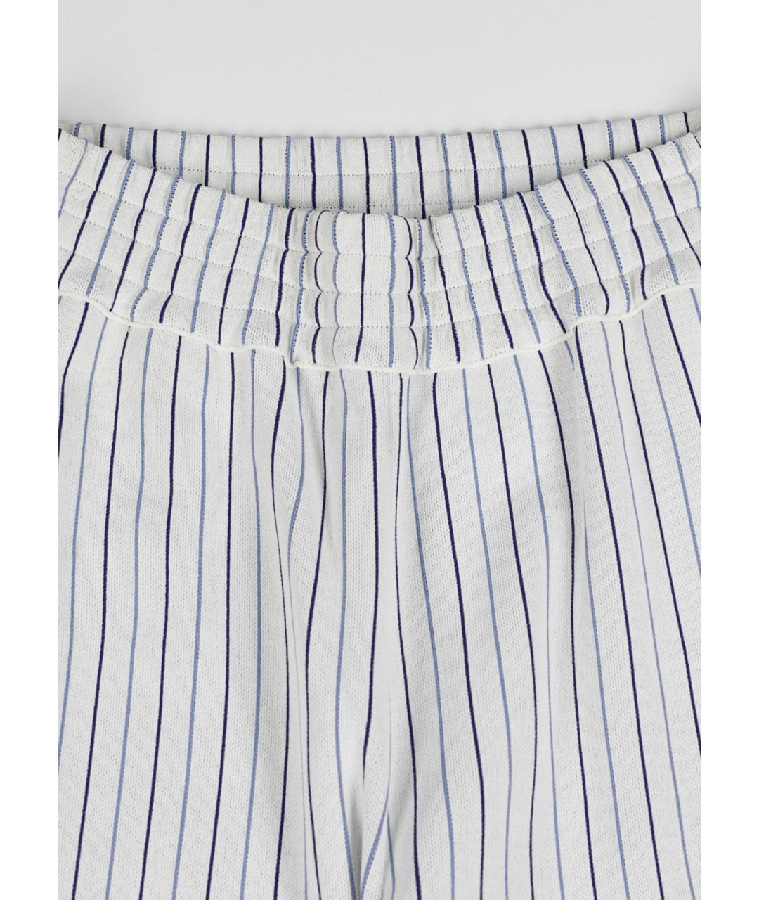STELLA MCCARTNEY Белые вискозные прямые брюки, фото 4