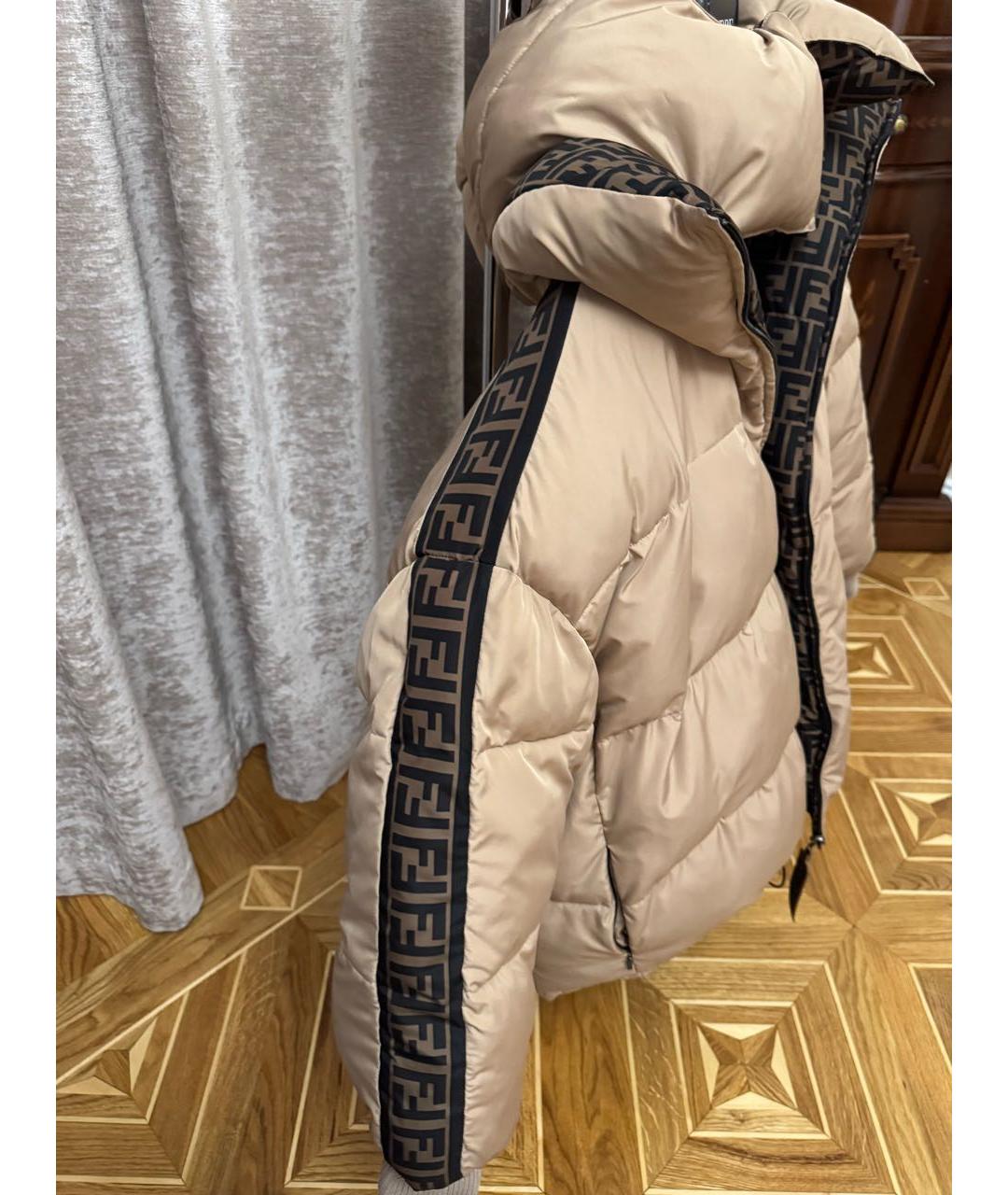 FENDI Коричневая куртка, фото 7
