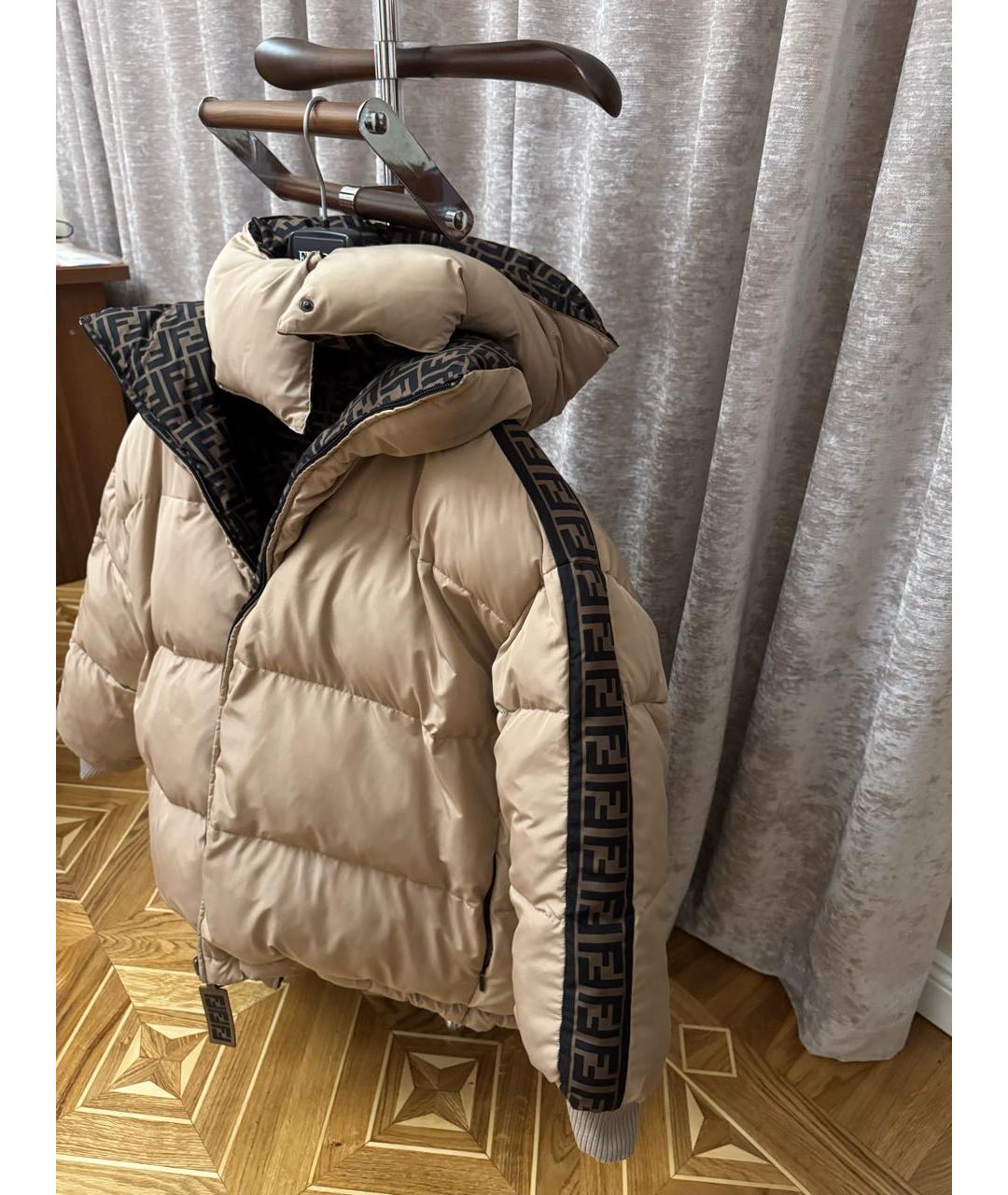 FENDI Коричневая куртка, фото 6