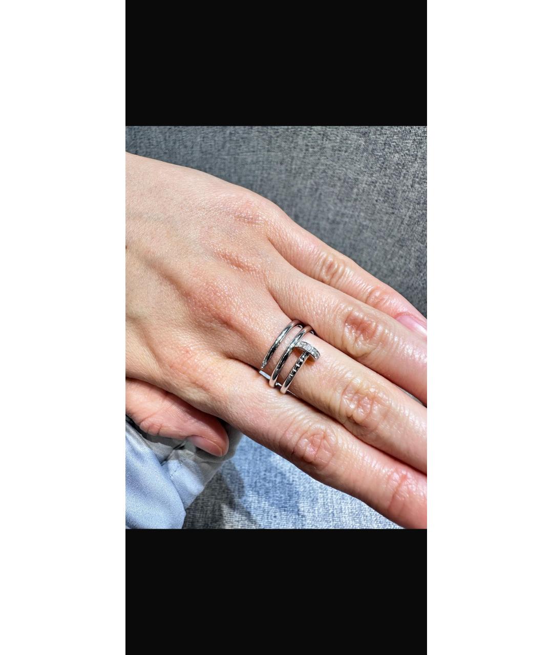 CARTIER Белое кольцо из белого золота, фото 3