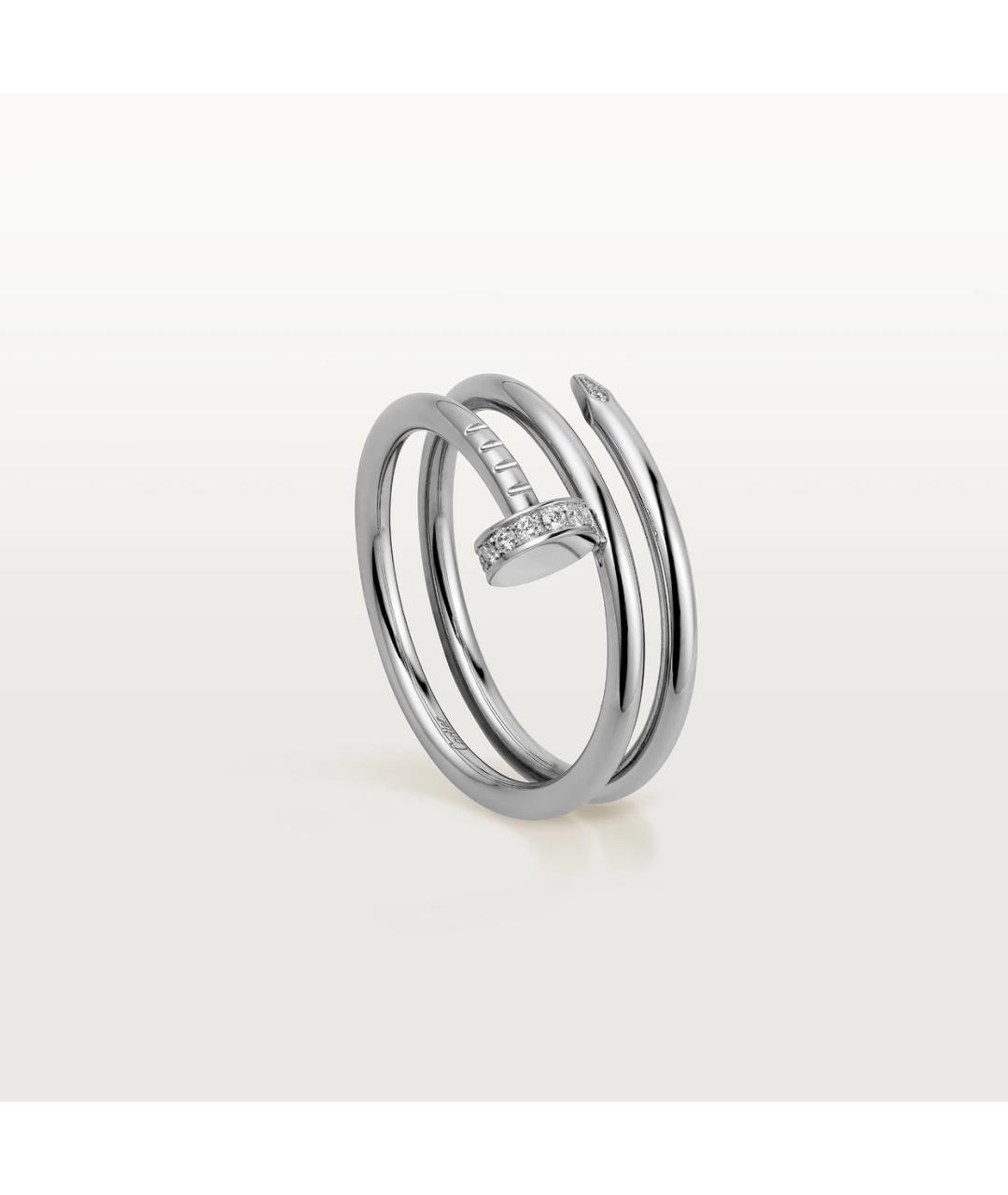 CARTIER Белое кольцо из белого золота, фото 10