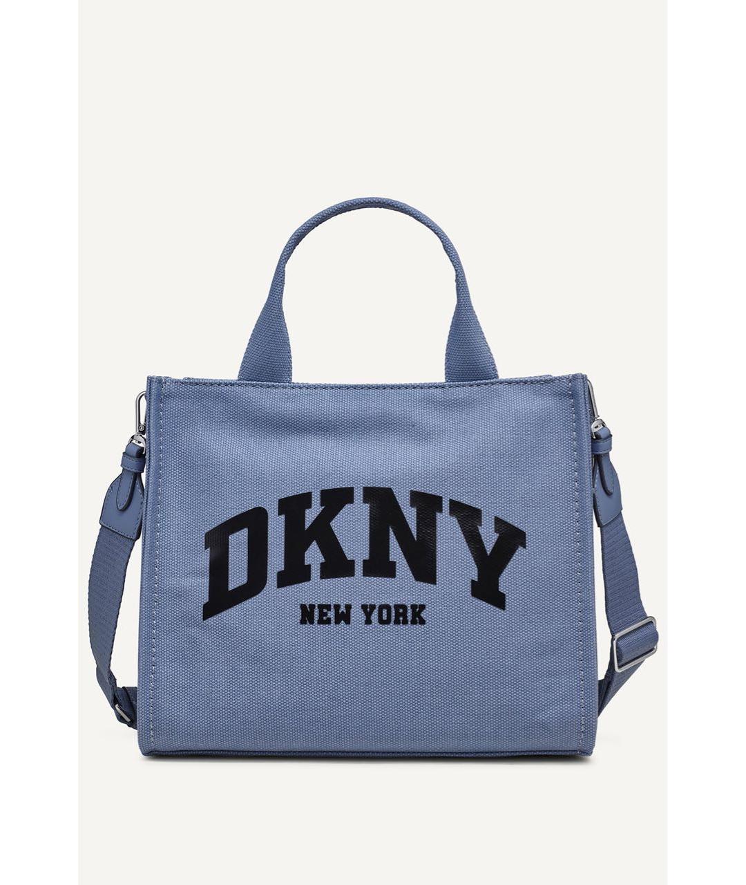DKNY Синяя сумка тоут, фото 9