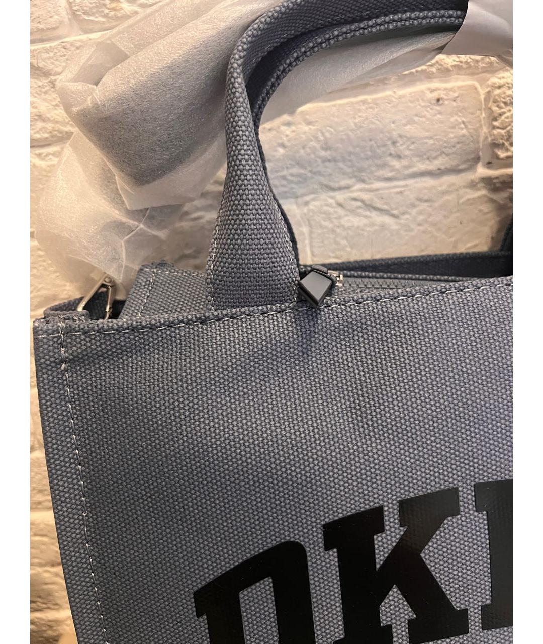 DKNY Синяя сумка тоут, фото 5