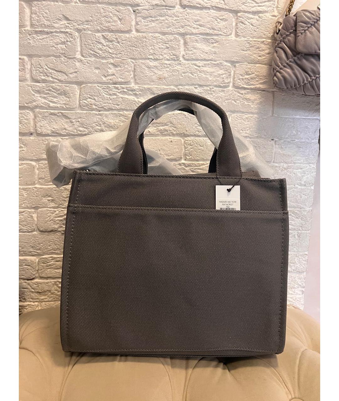 DKNY Серая сумка тоут, фото 4