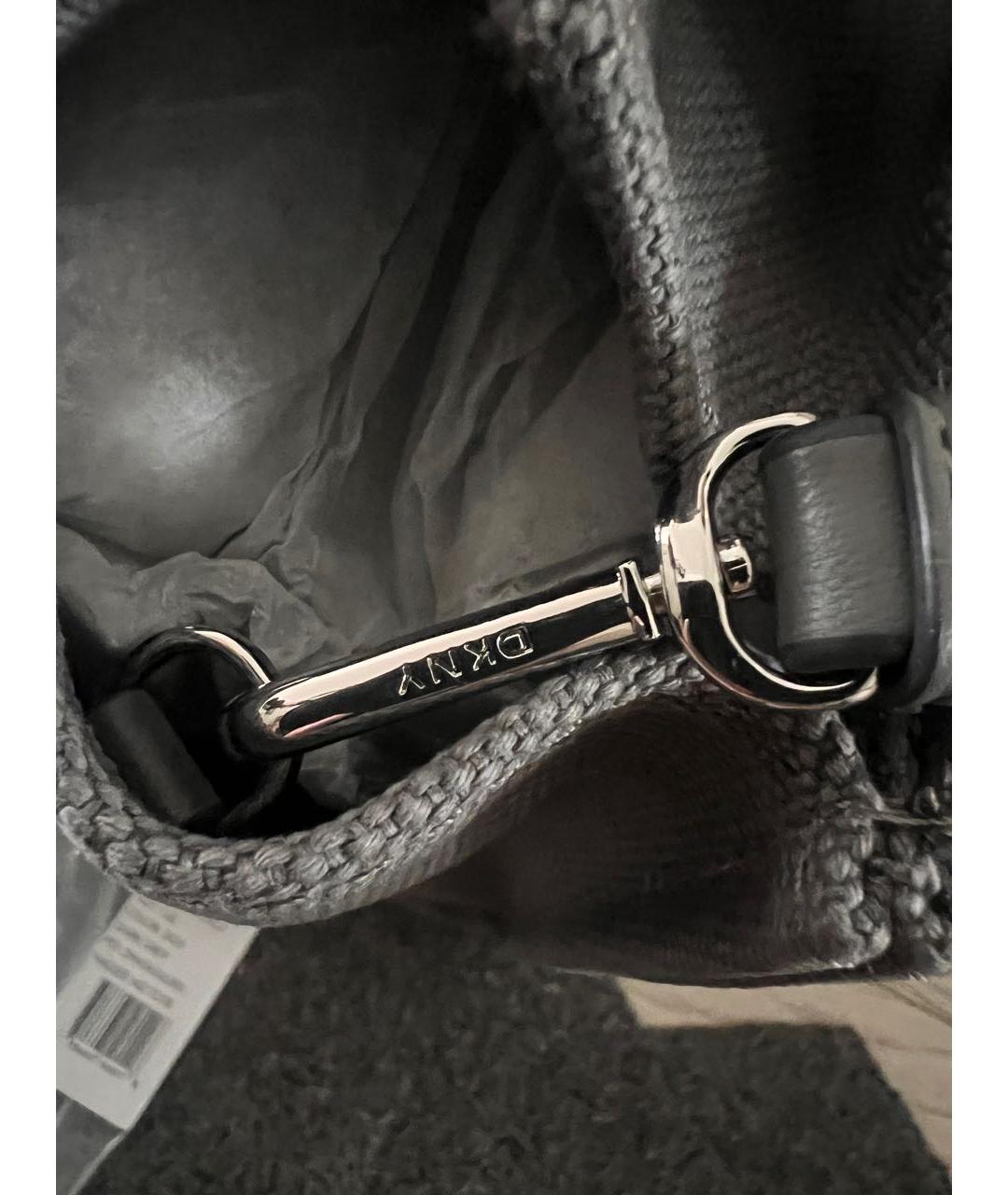 DKNY Серая сумка тоут, фото 7