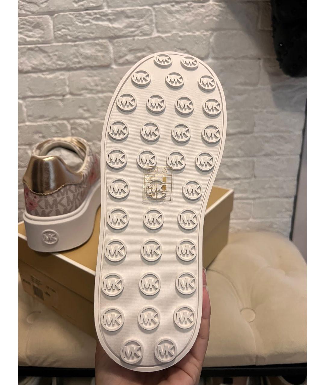 MICHAEL KORS Мульти кожаные кроссовки, фото 7