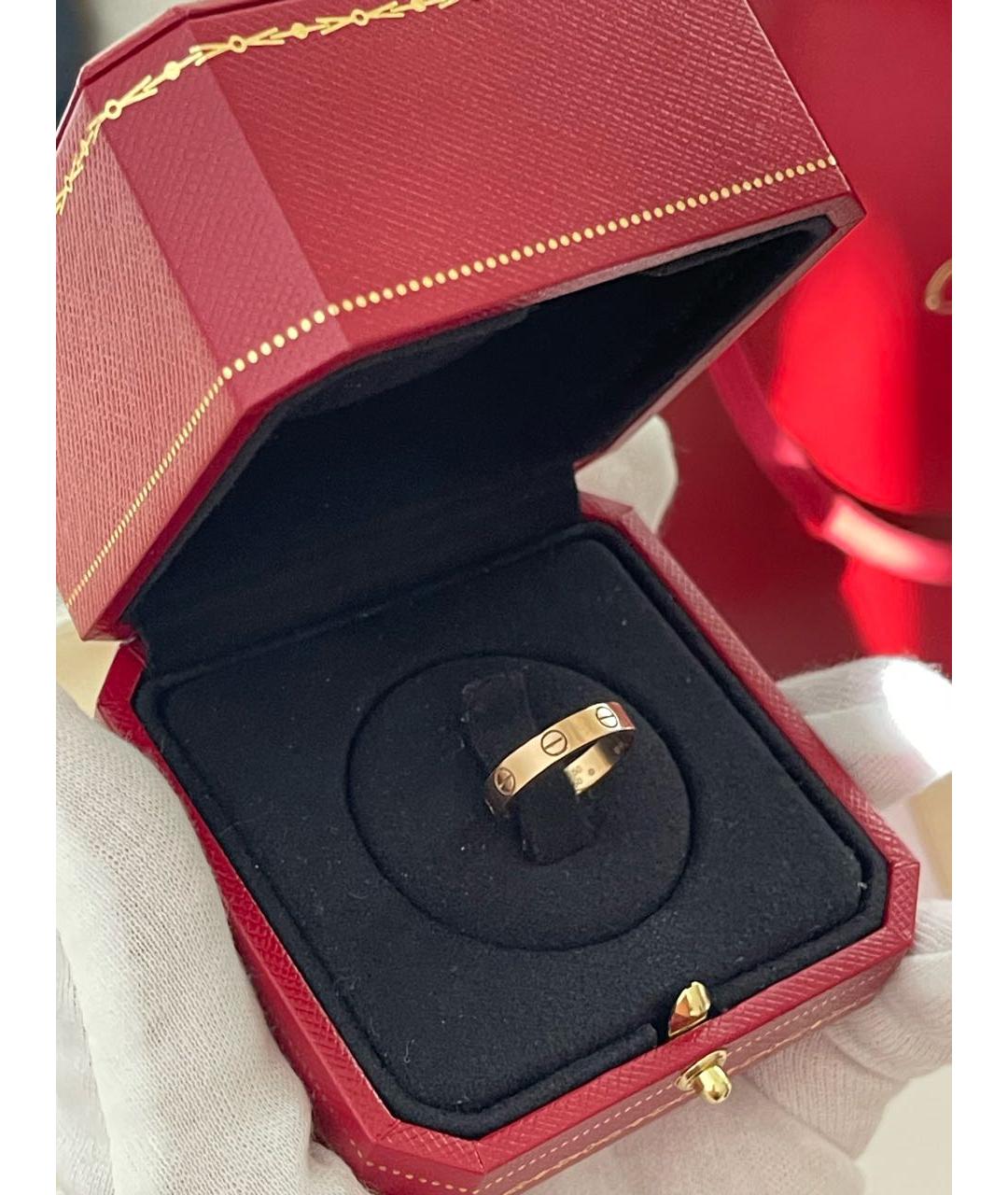 CARTIER Золотое кольцо из розового золота, фото 5