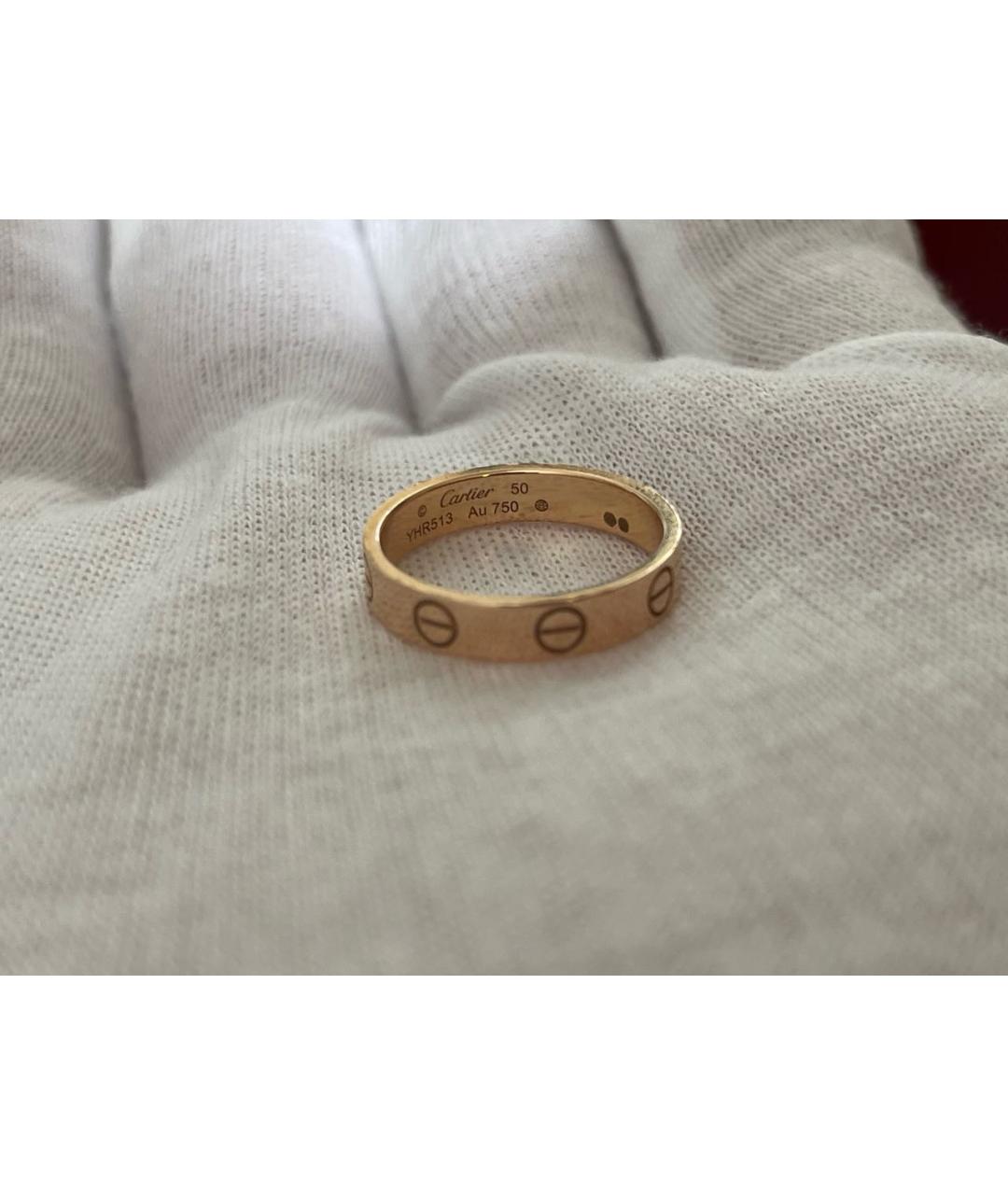 CARTIER Золотое кольцо из розового золота, фото 2