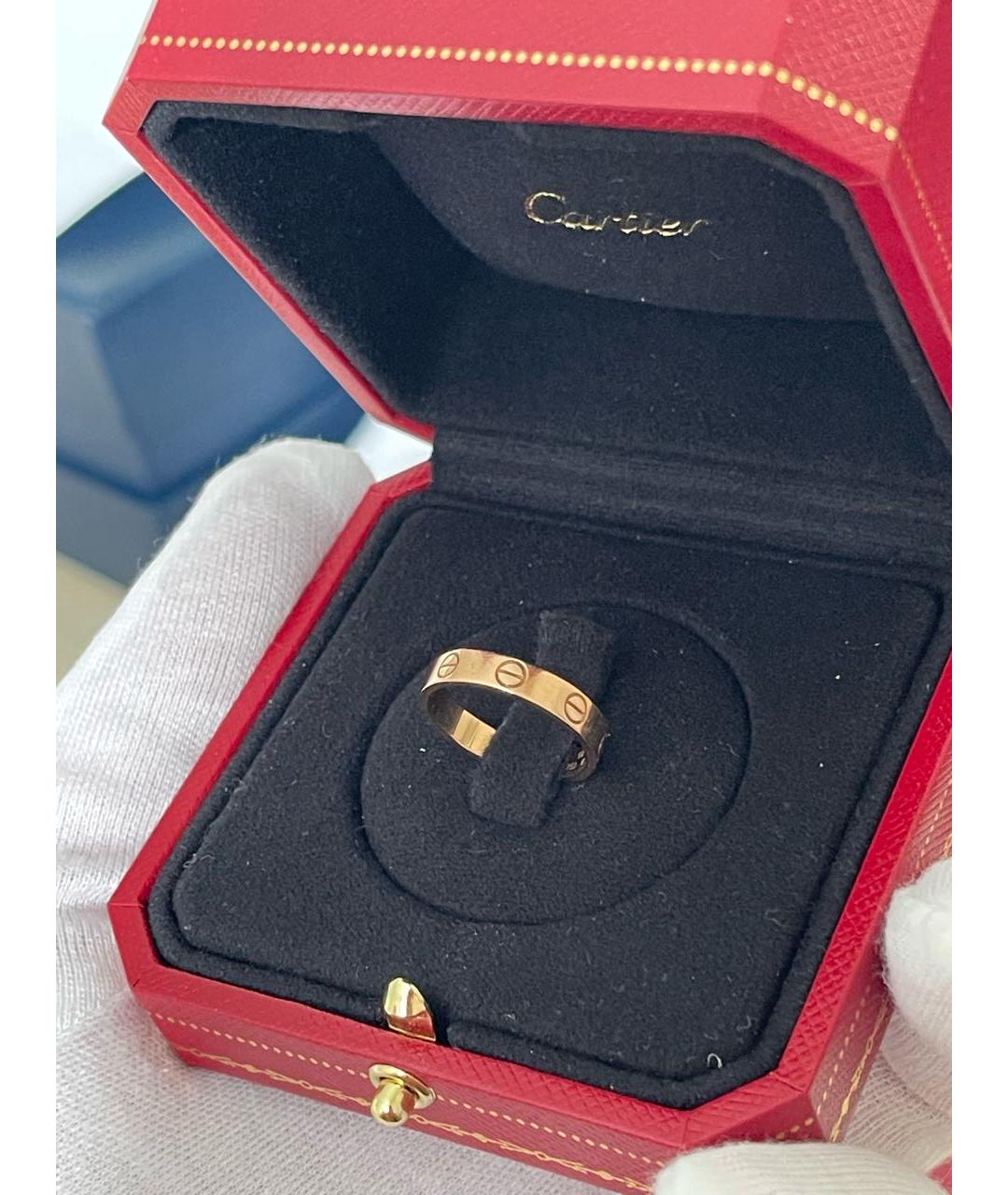 CARTIER Золотое кольцо из розового золота, фото 4