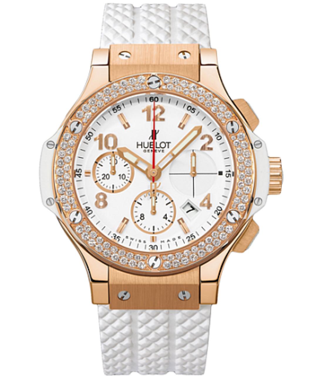 HUBLOT Белые часы из розового золота, фото 1