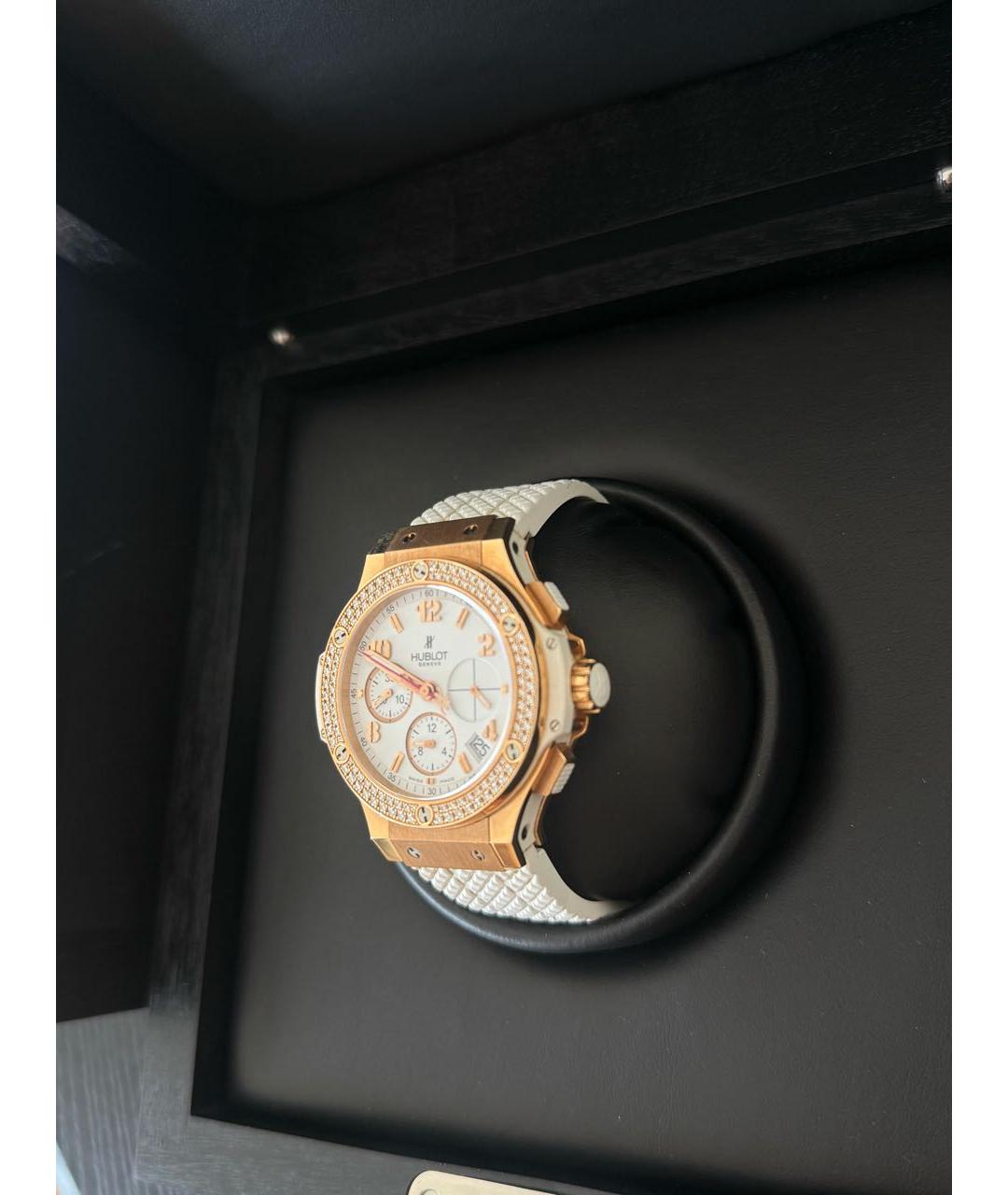 HUBLOT Белые часы из розового золота, фото 2