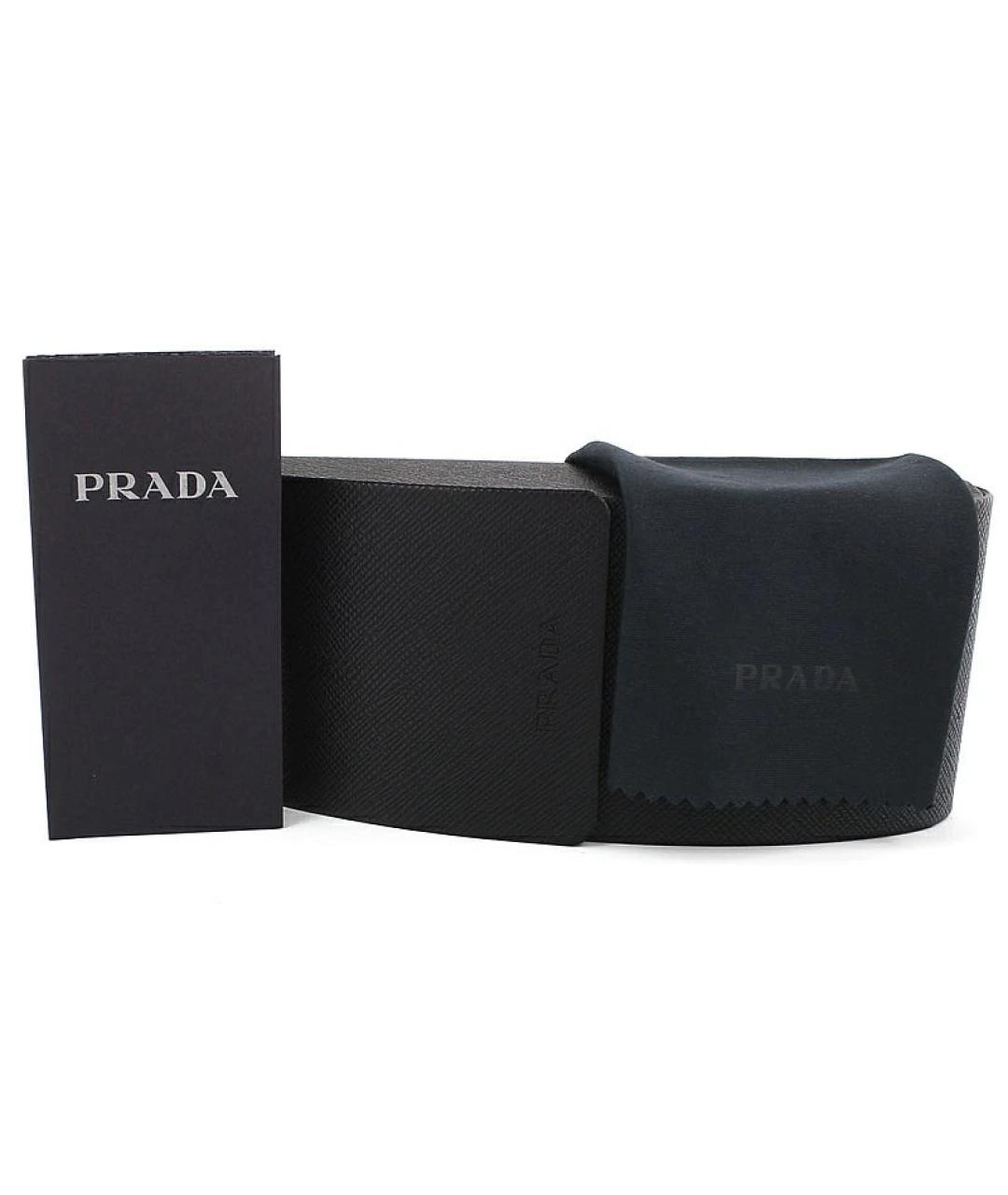 PRADA Зеленые солнцезащитные очки, фото 4