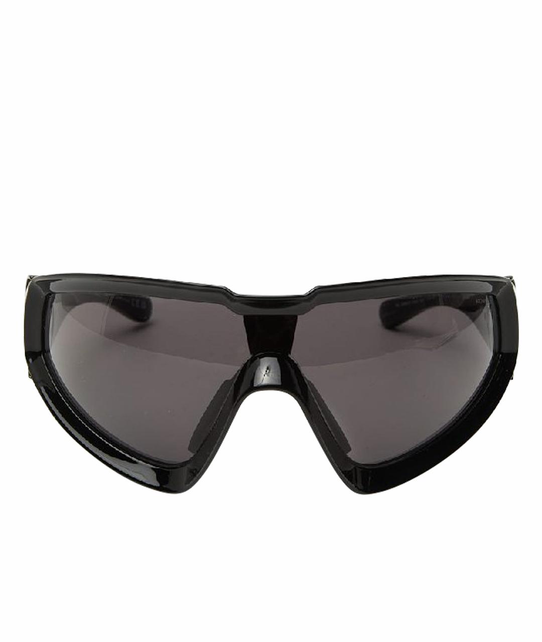 RICK OWENS Черные пластиковые солнцезащитные очки, фото 1