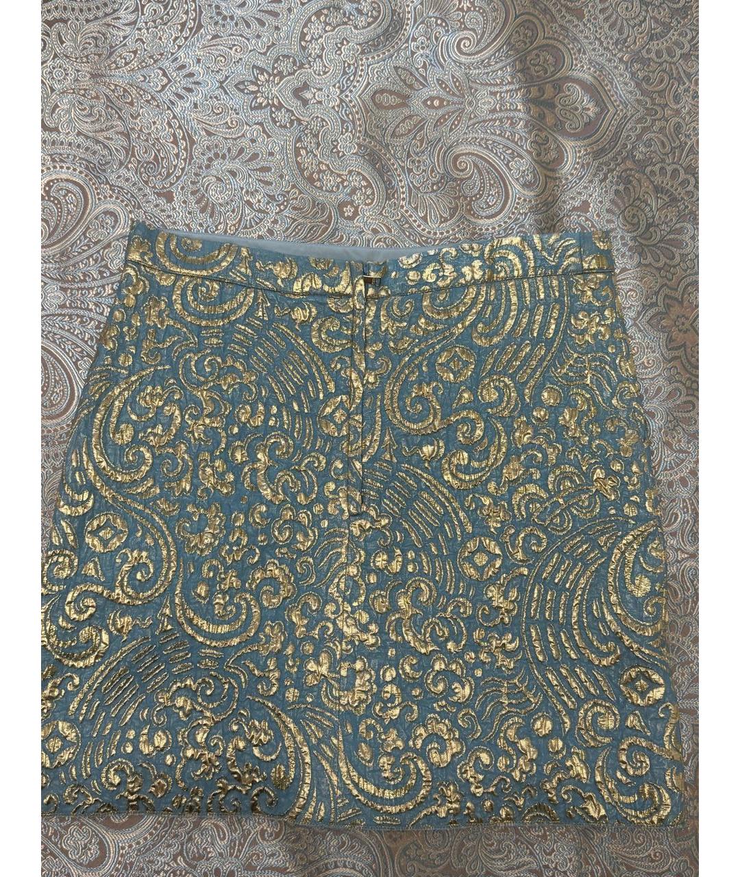 DOLCE&GABBANA Шелковая юбка миди, фото 2
