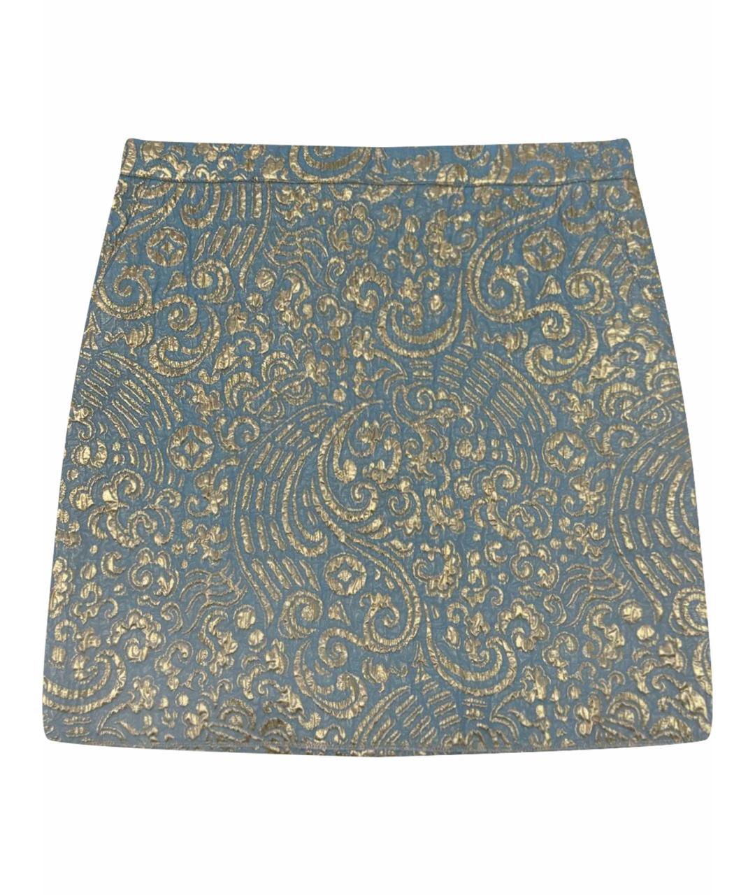 DOLCE&GABBANA Шелковая юбка миди, фото 1