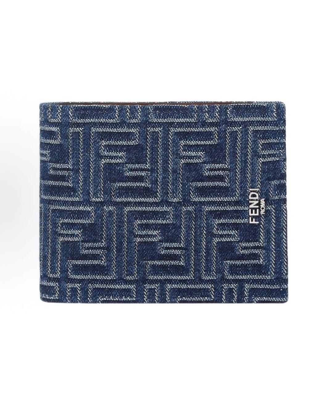 FENDI Темно-синий кардхолдер, фото 4