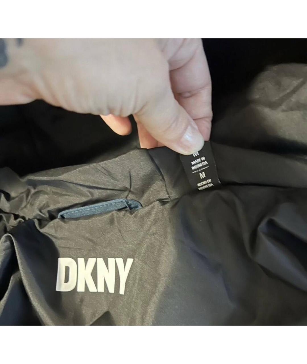 DKNY Темно-синяя куртка, фото 6