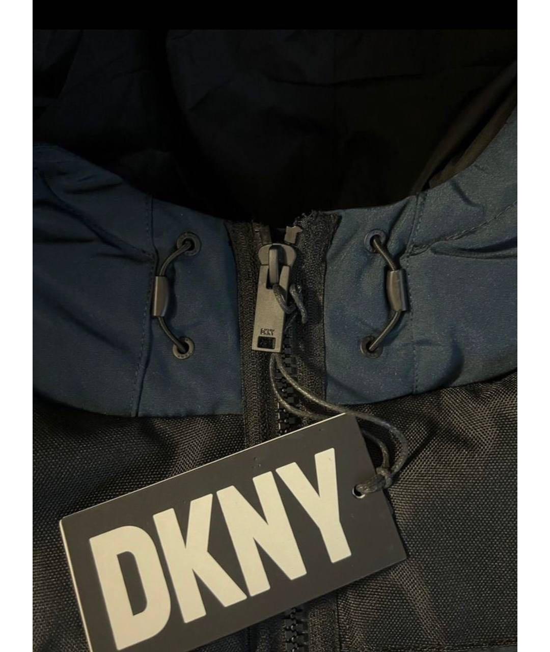 DKNY Темно-синяя куртка, фото 8