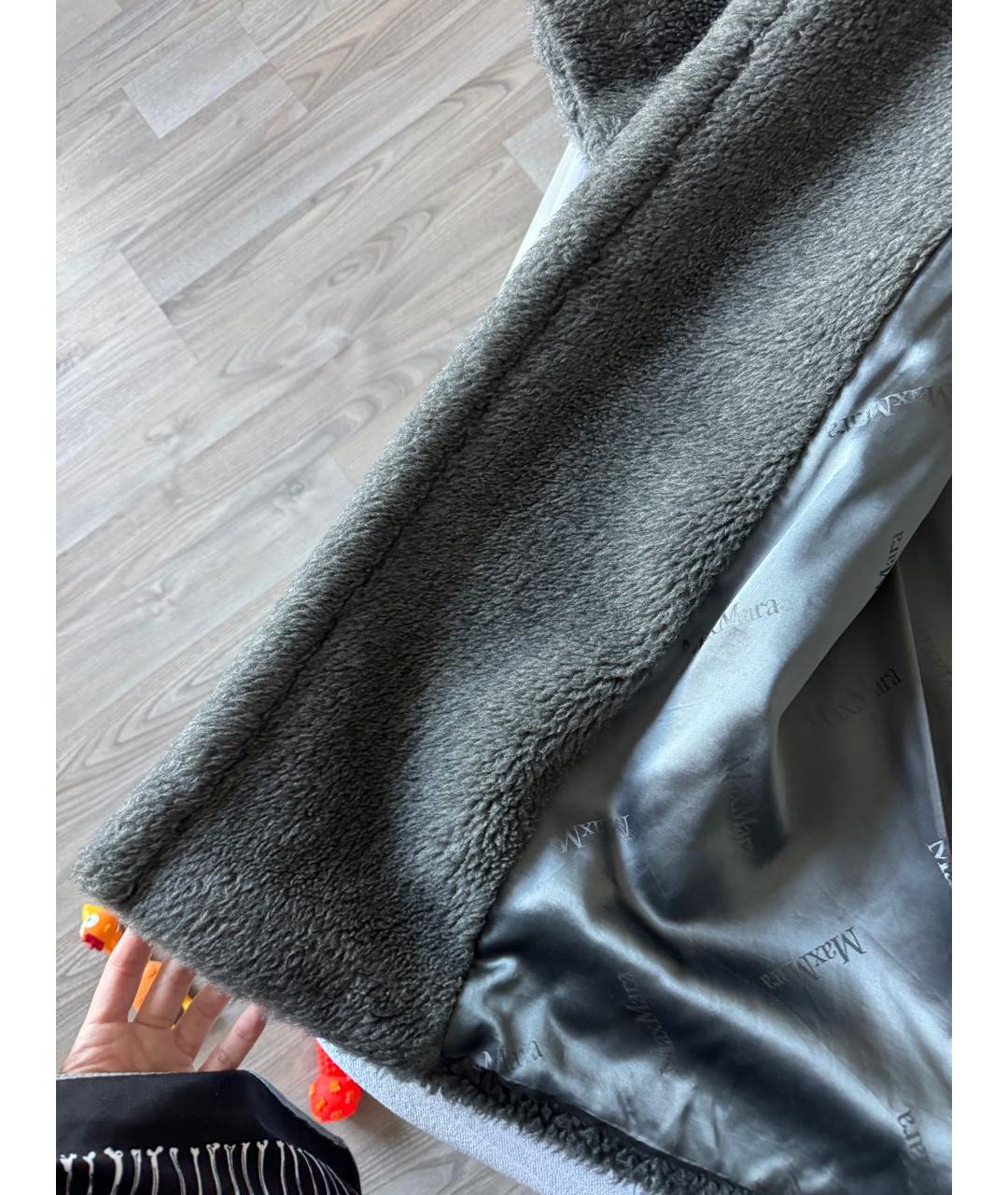 MAX MARA Антрацитовая меховая шуба, фото 6
