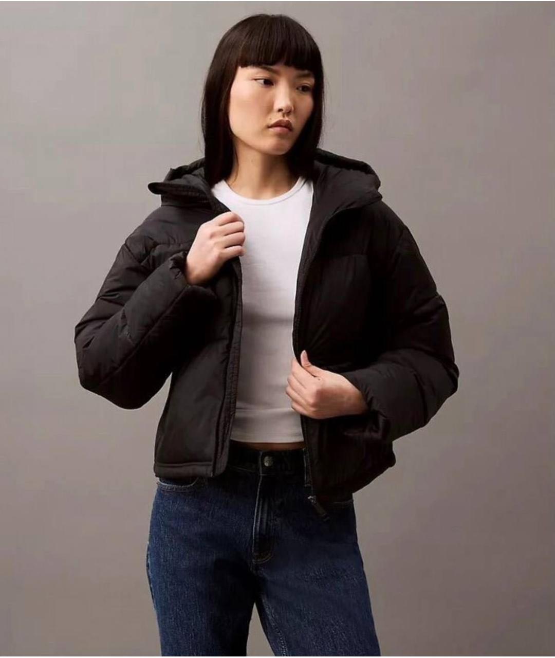 CALVIN KLEIN Черная куртка, фото 5
