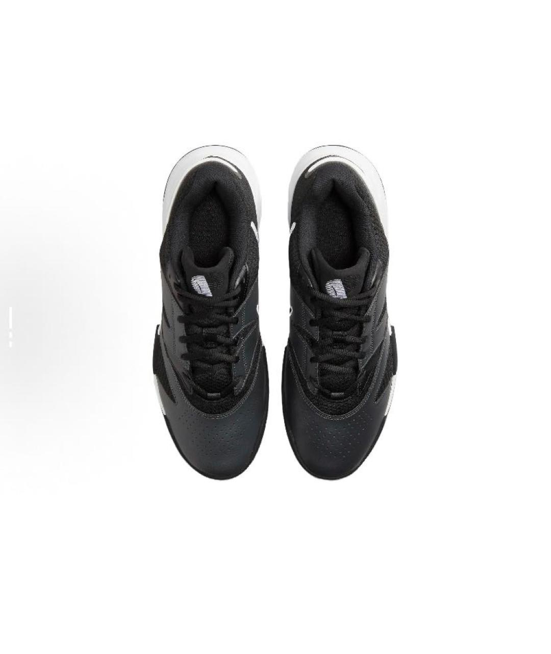 NIKE Черные текстильные кроссовки, фото 4