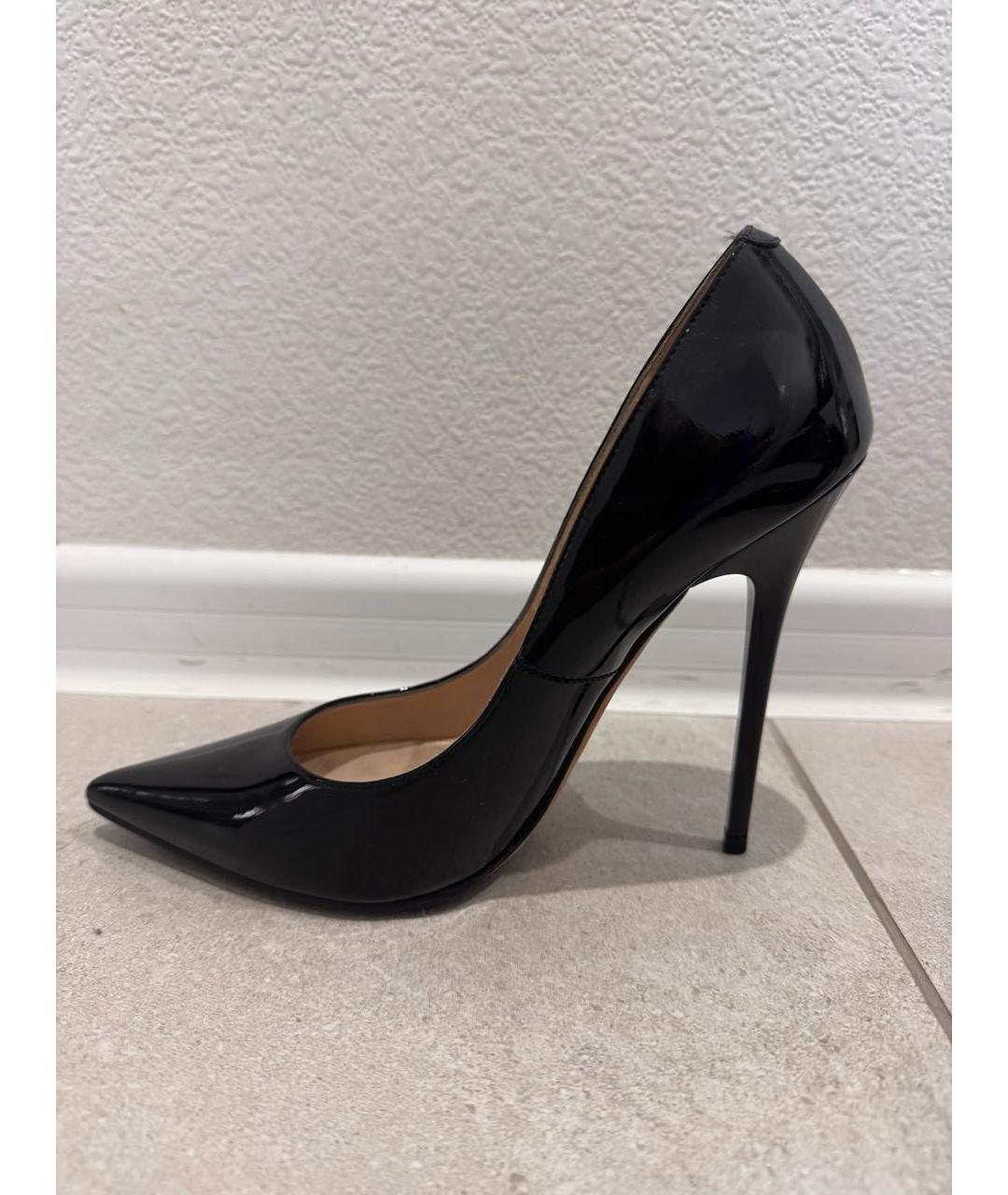 JIMMY CHOO Черные туфли из лакированной кожи, фото 9