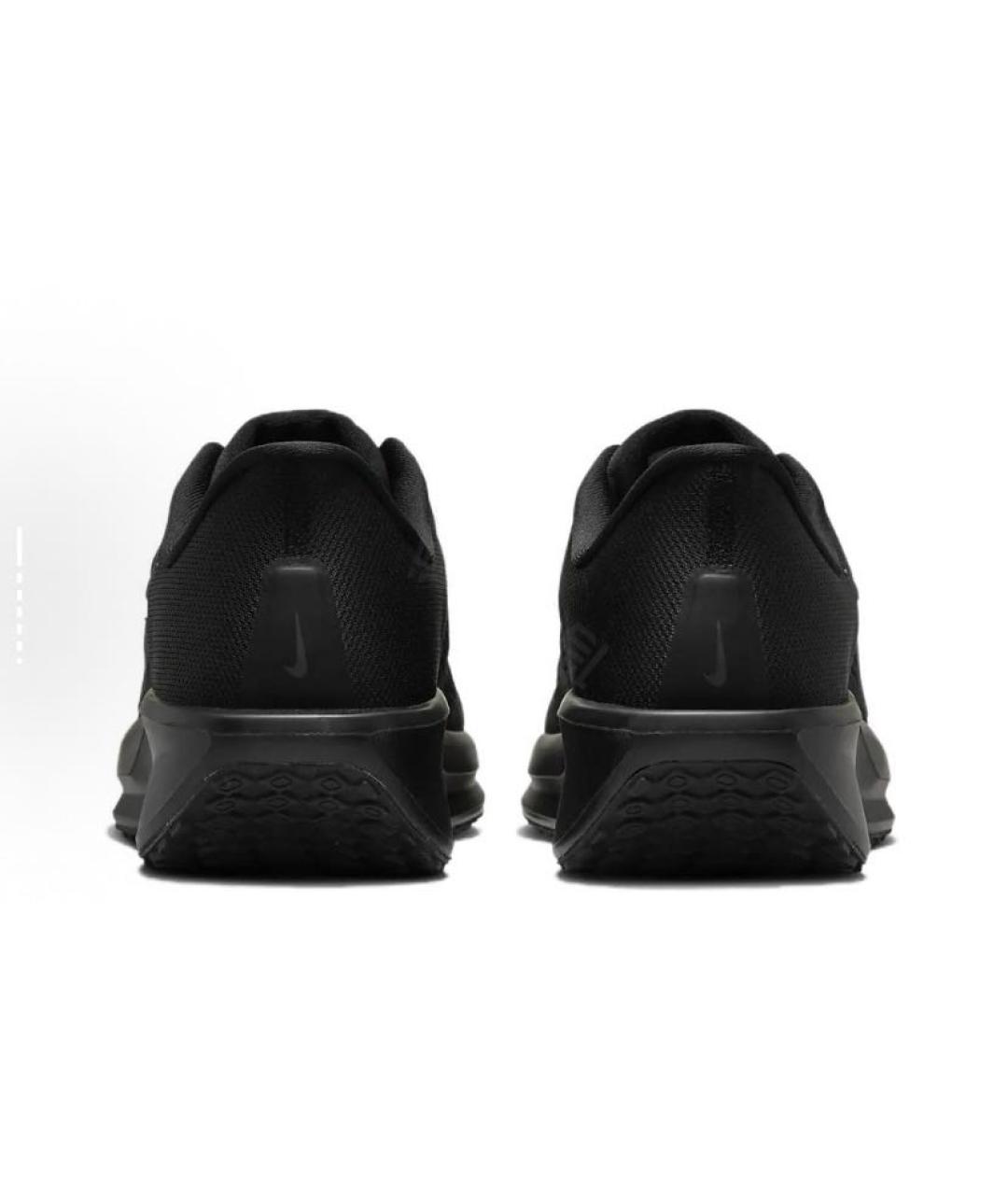 NIKE Черные текстильные кроссовки, фото 3