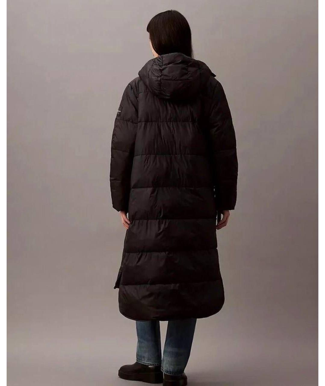 CALVIN KLEIN Черный пуховик, фото 5