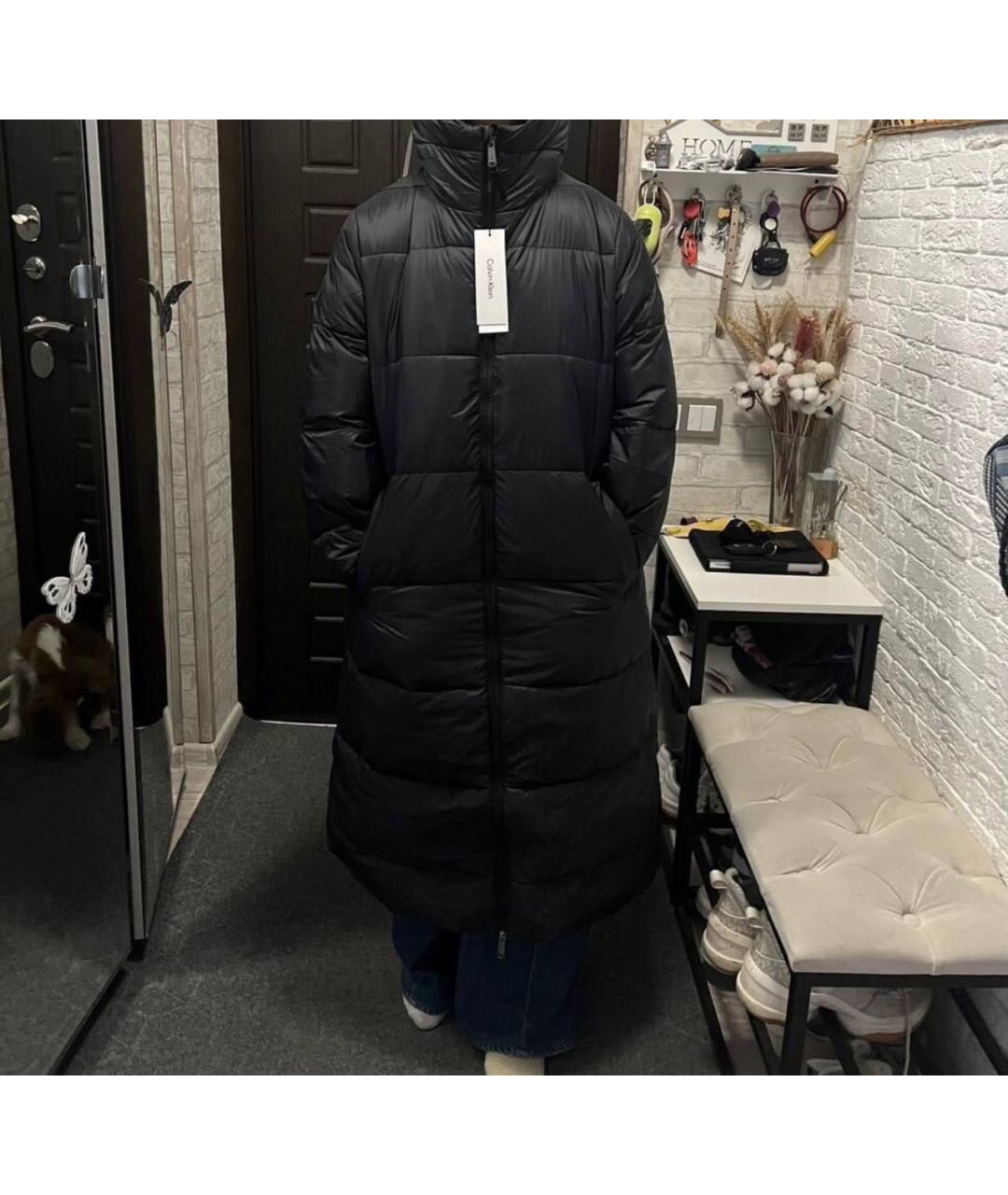 CALVIN KLEIN Черный пуховик, фото 8