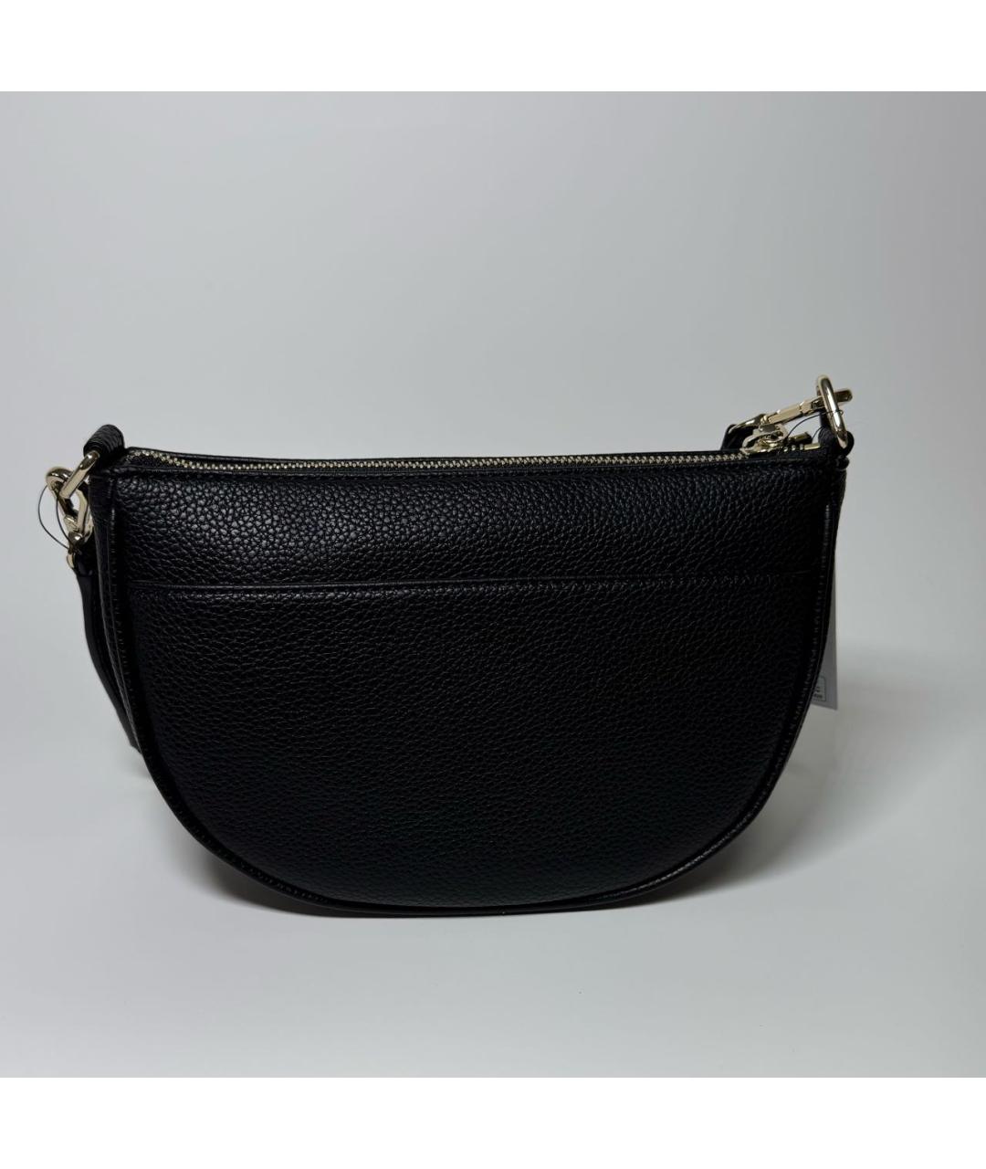 DKNY Черная сумка через плечо из искусственной кожи, фото 3