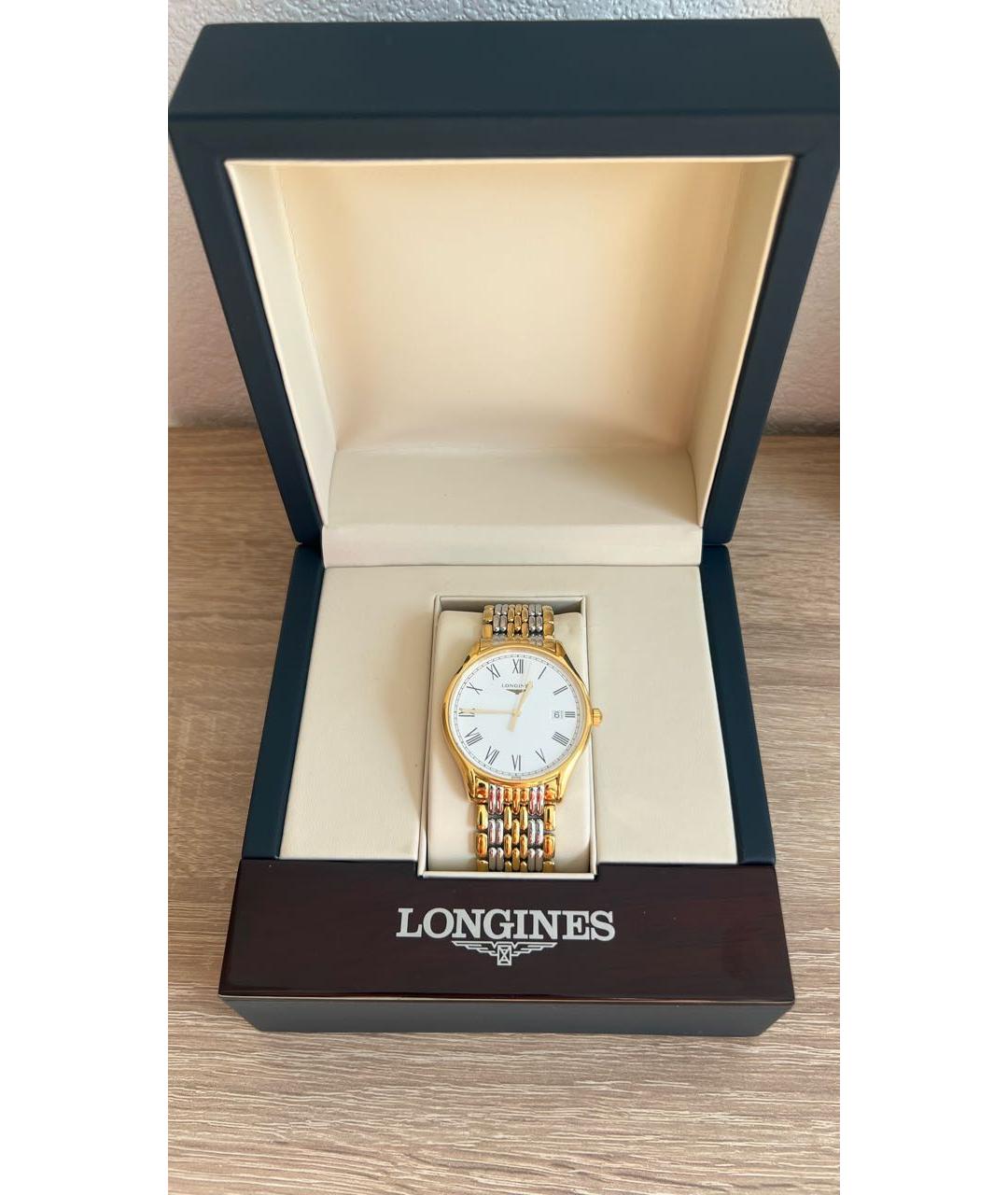 LONGINES Золотые позолоченные часы, фото 6